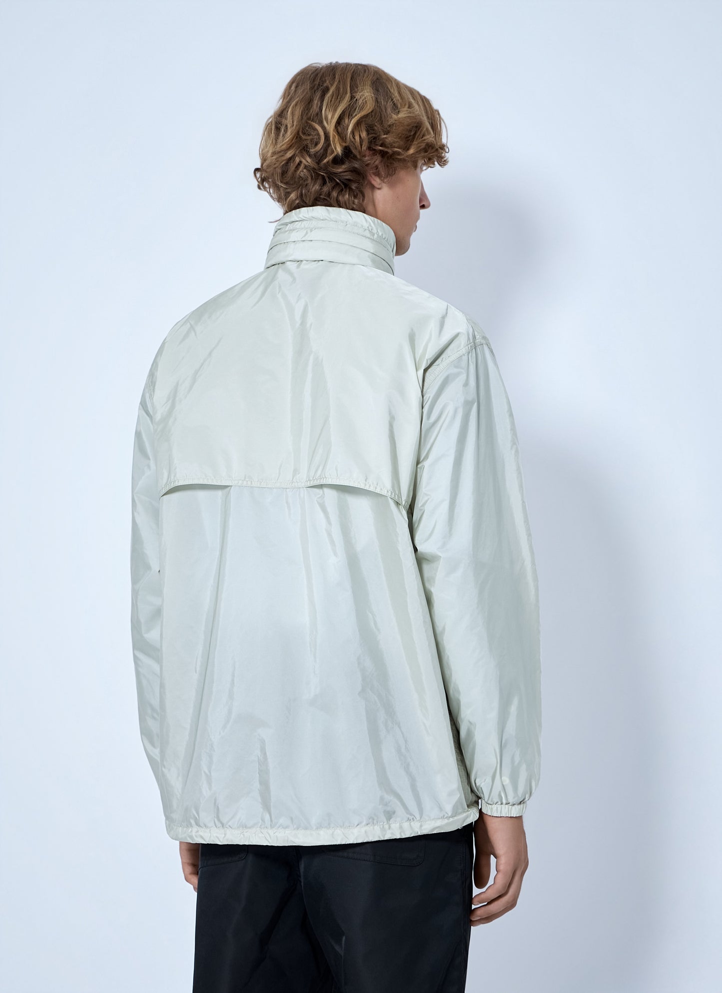 Prada Men High-Neck Zip Jacket PRADA