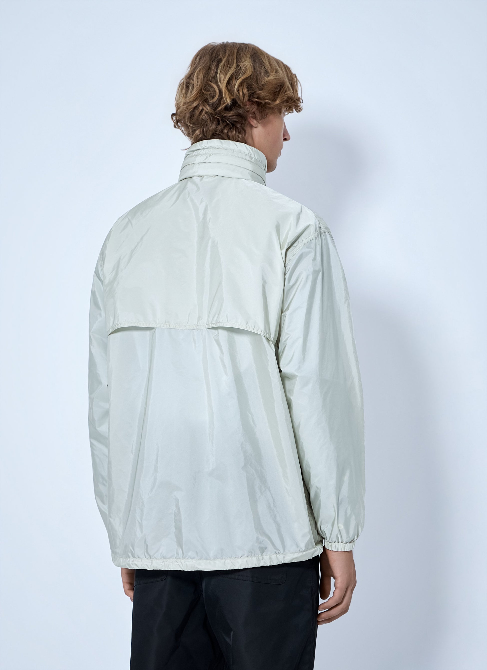 Prada Men High-Neck Zip Jacket PRADA