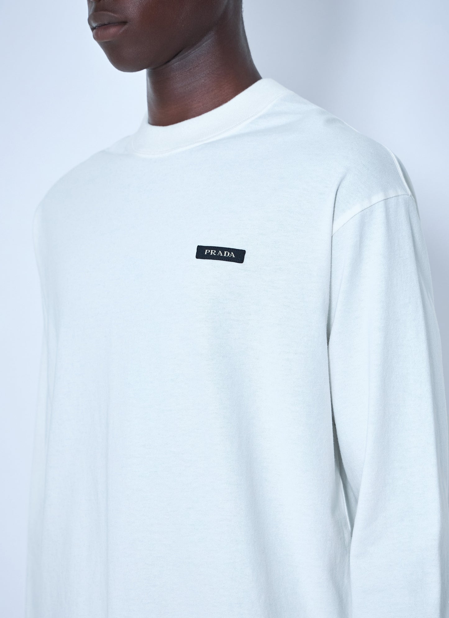Prada Men Long Sleeve Logo Sweatshirt PRADA