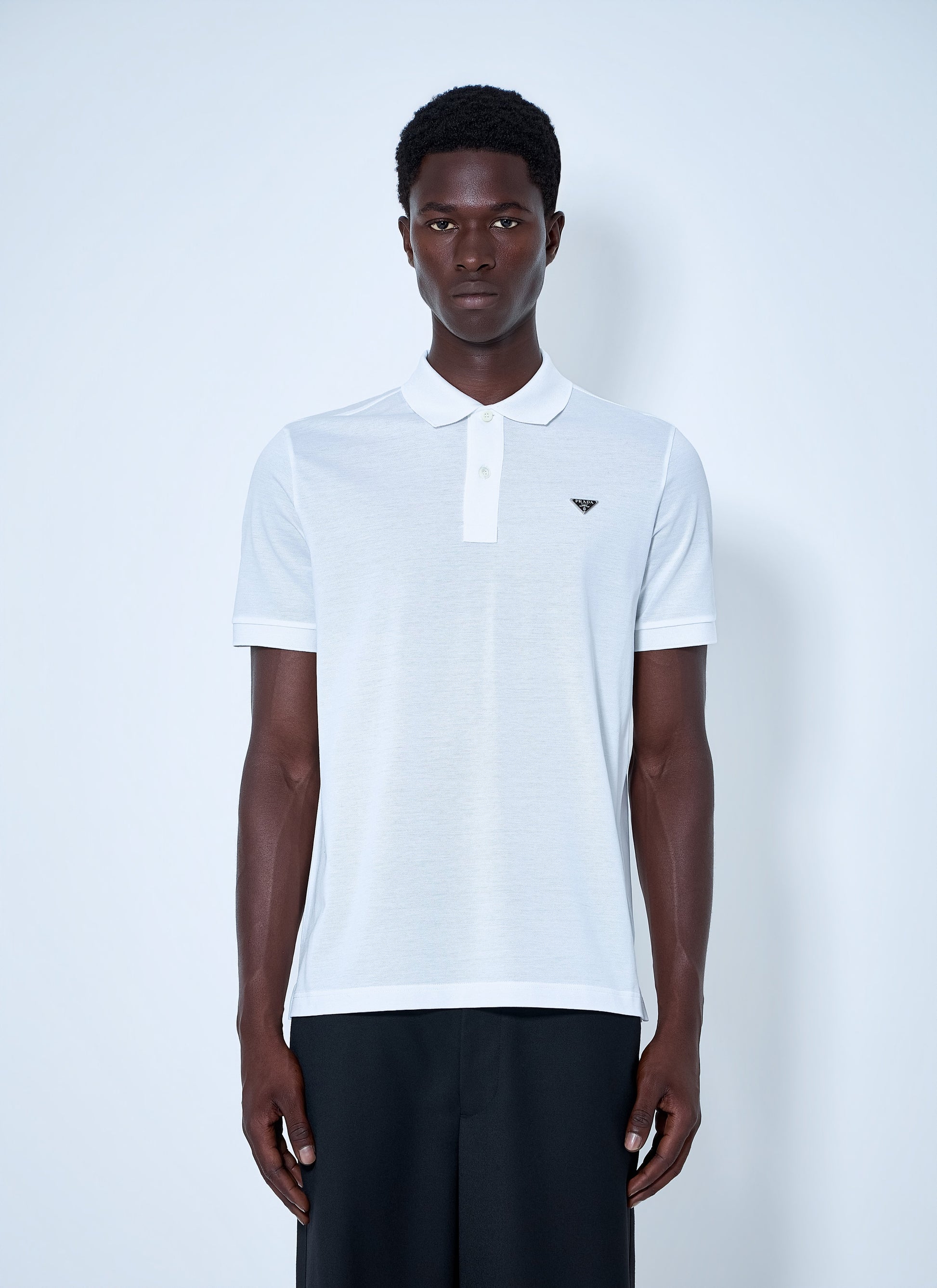 Prada Men Logo Polo Shirt PRADA