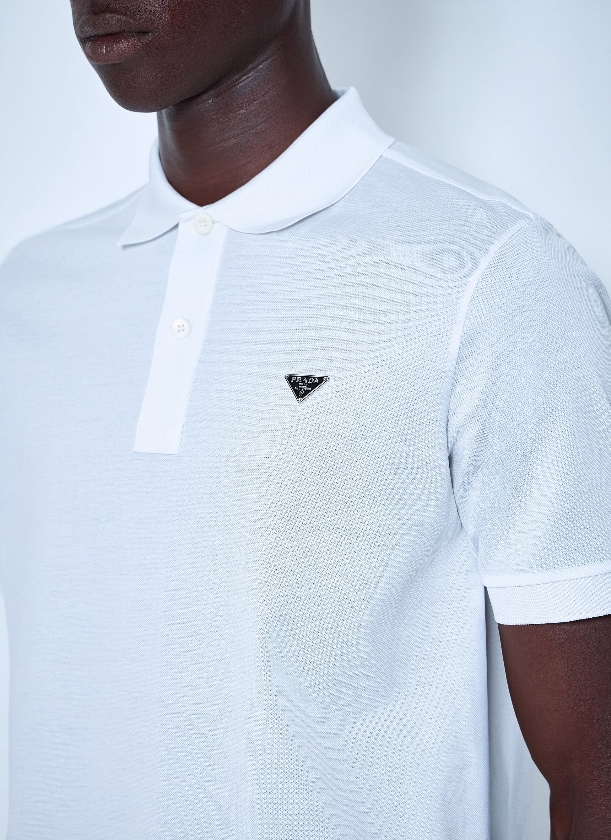 Prada Men Logo Polo Shirt PRADA