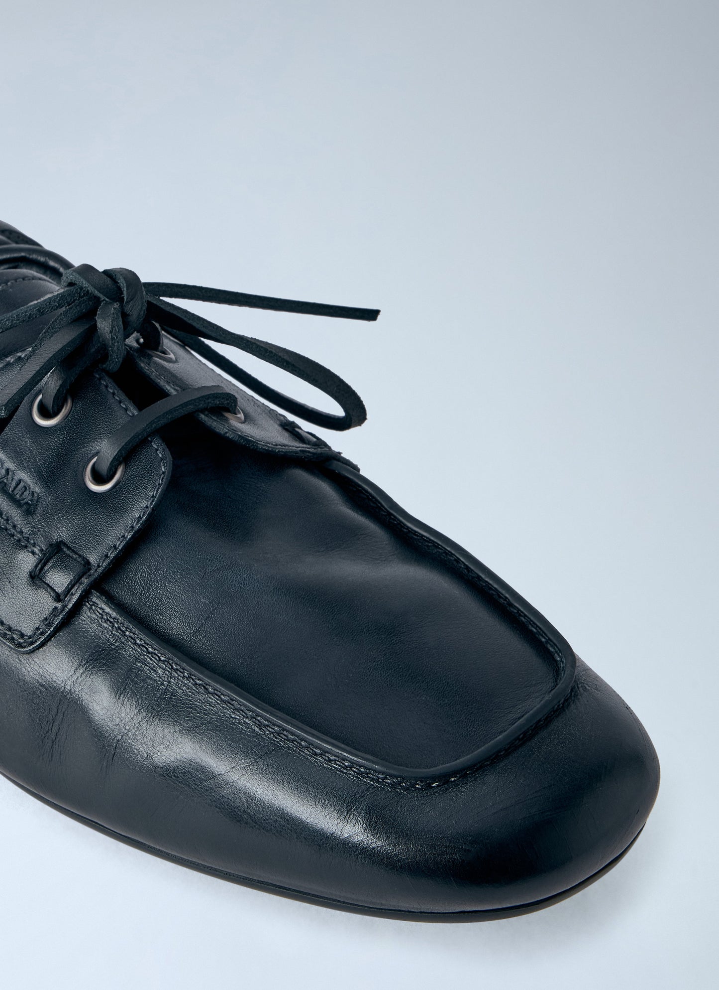 Prada Men Leather Moccasins PRADA