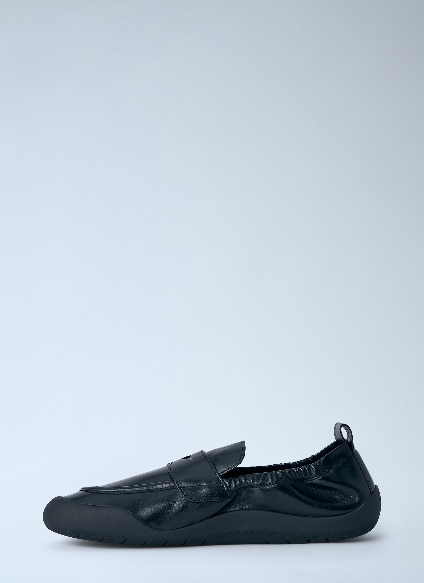 Prada Men Leather Slip-On Loafers PRADA