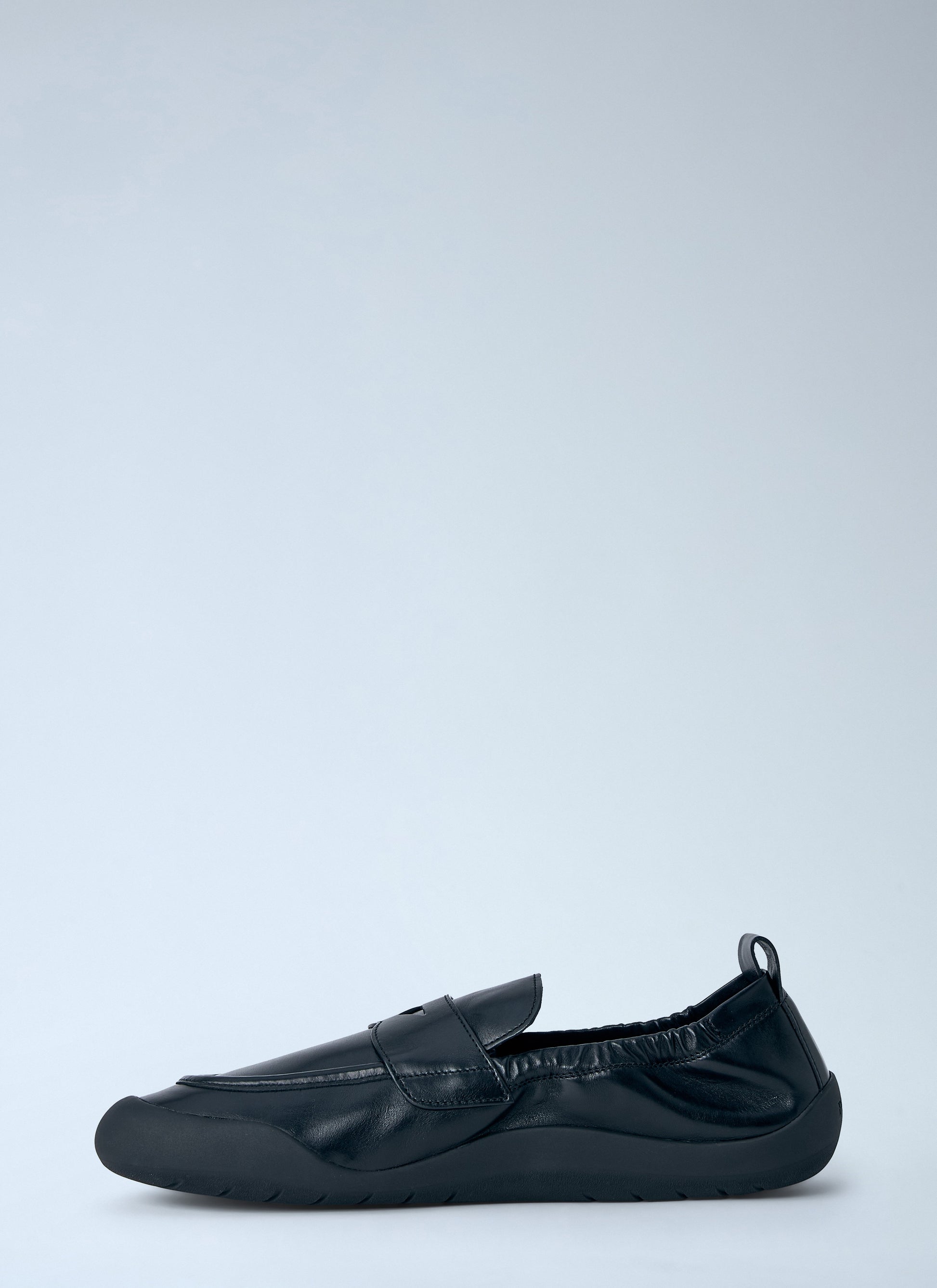 Prada Men Leather Slip-On Loafers PRADA