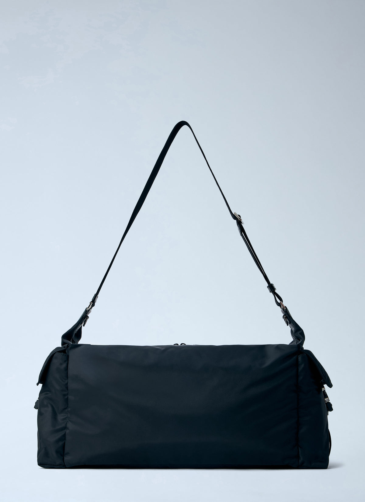 Prada Men Explore Re-Nylon And Leather Duffel Bag PRADA