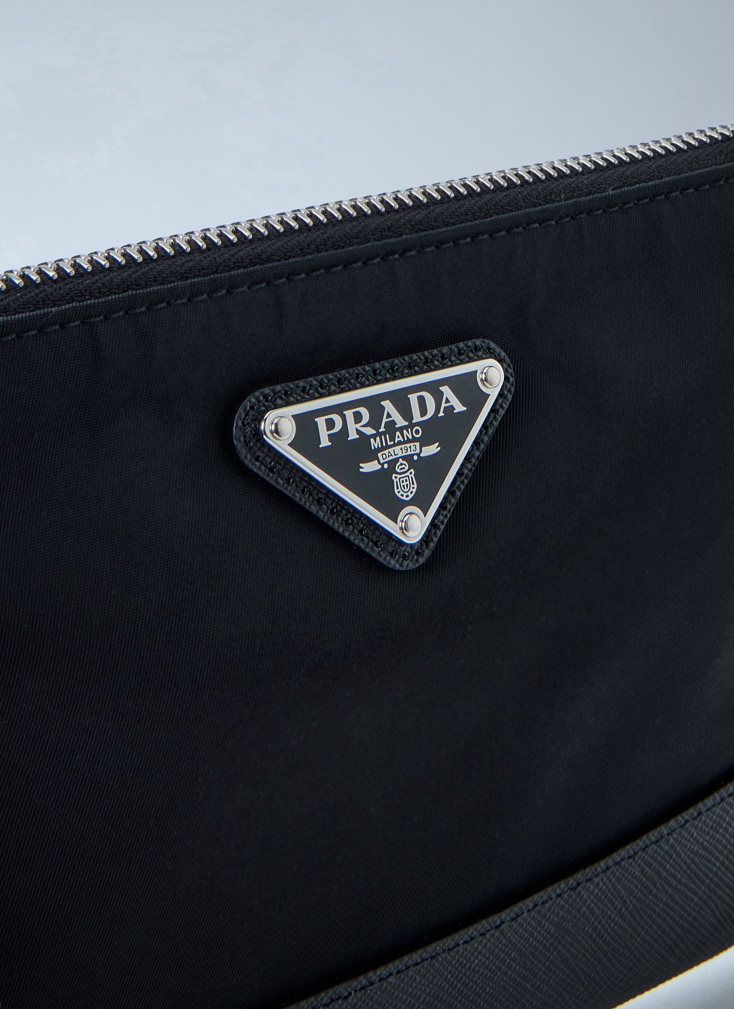 Prada Men Compact Crossbody Bag