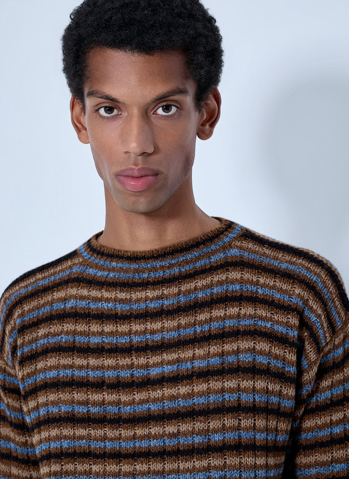 Prada Men Shetland Wool Boatneck Sweater PRADA