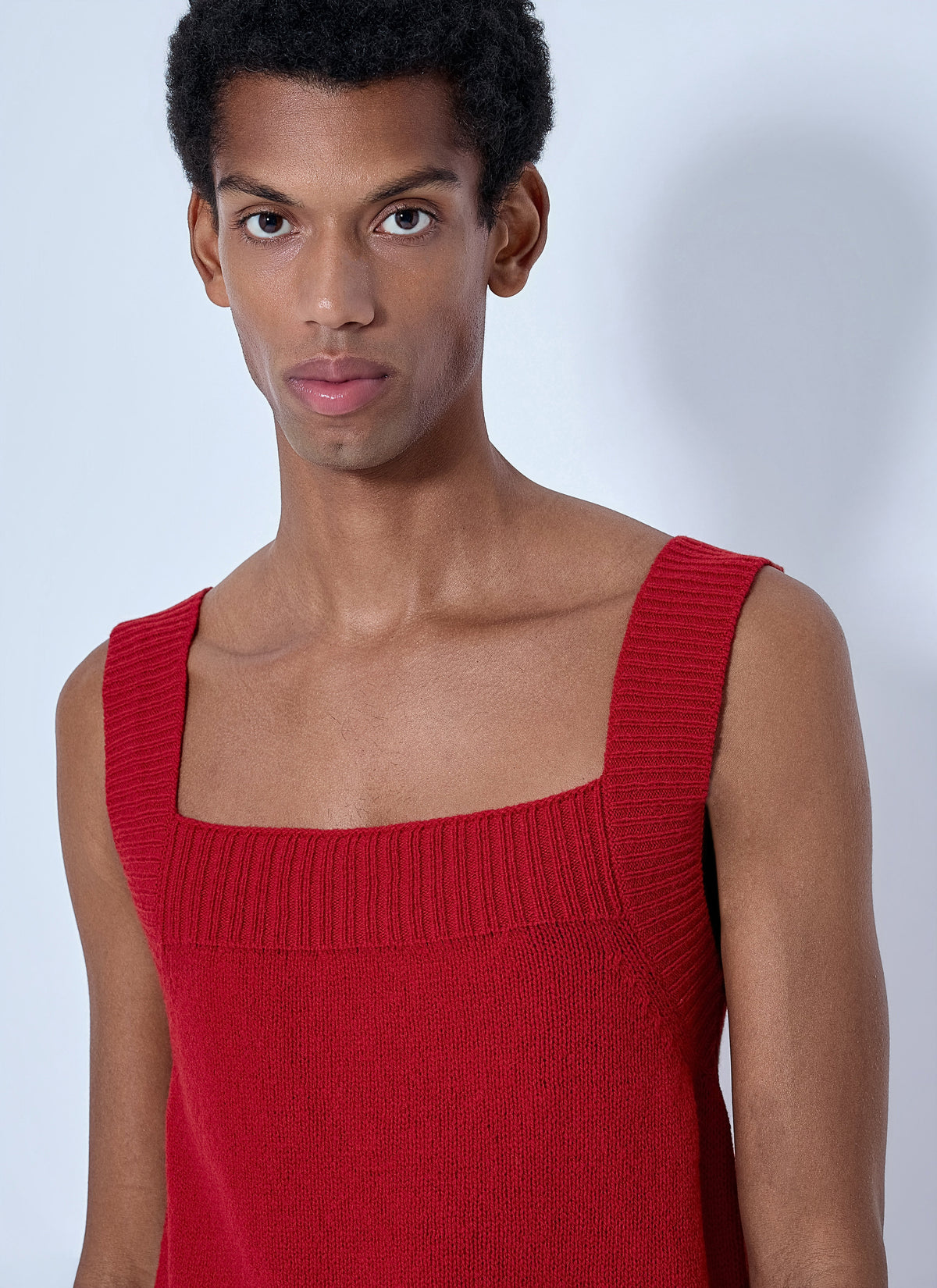 Prada Men Shetland Wool Tank Top PRADA