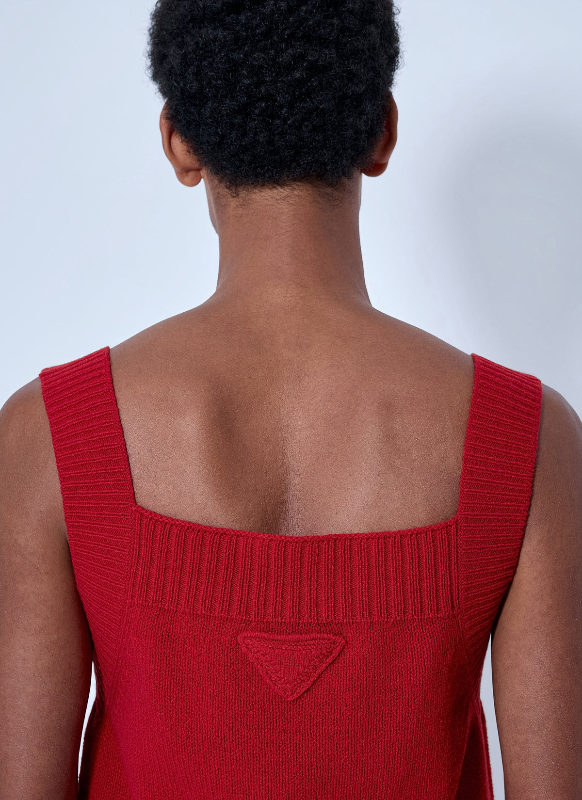 Prada Men Shetland Wool Tank Top PRADA