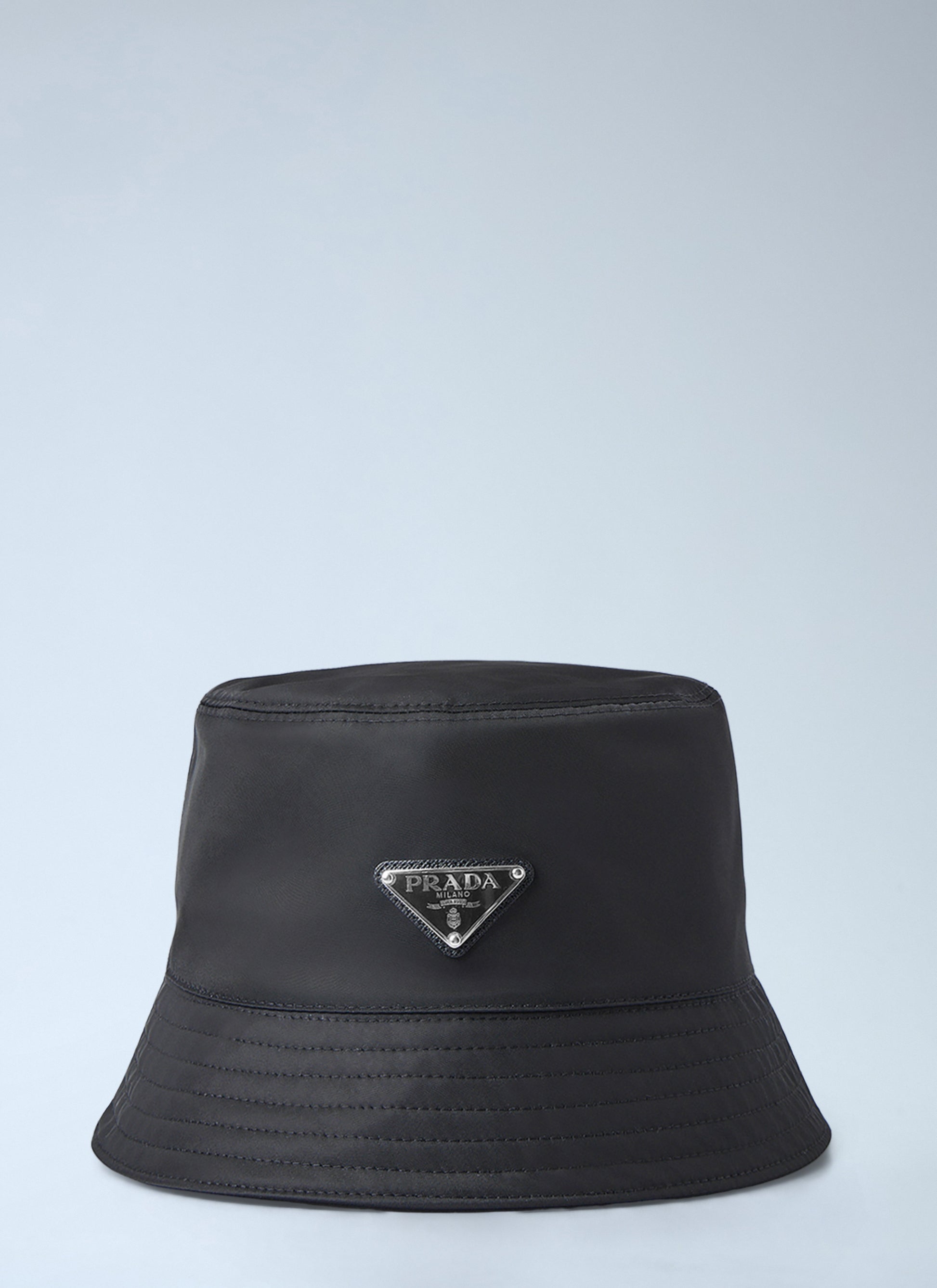 Prada Women Logo Bucket Hat PRADA