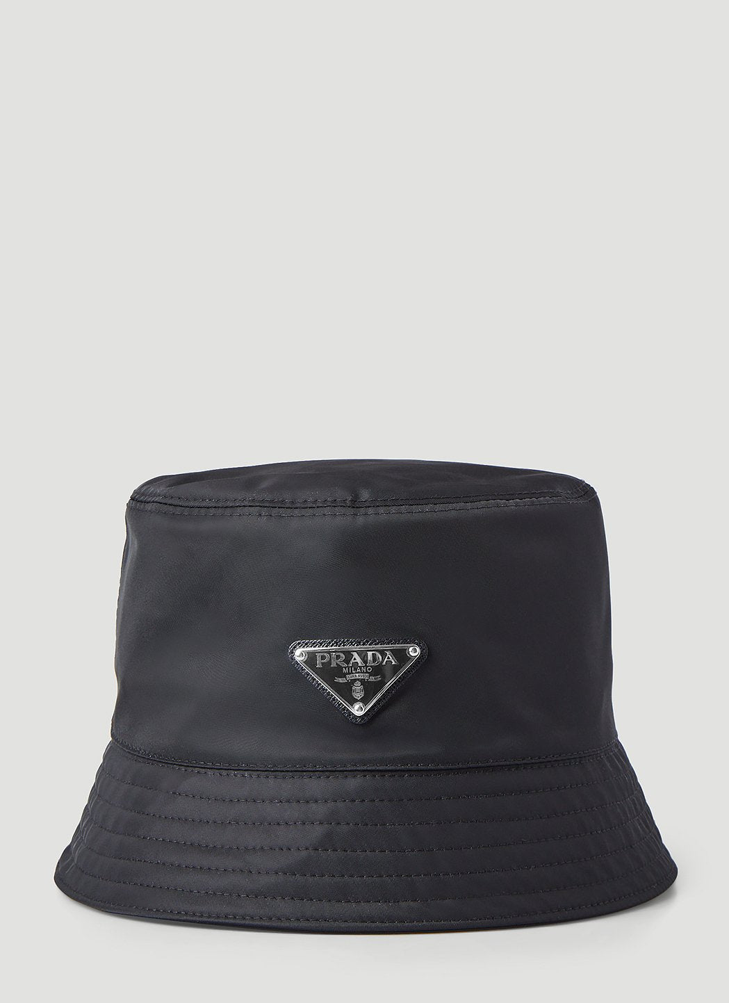 Prada Women Logo Bucket Hat PRADA