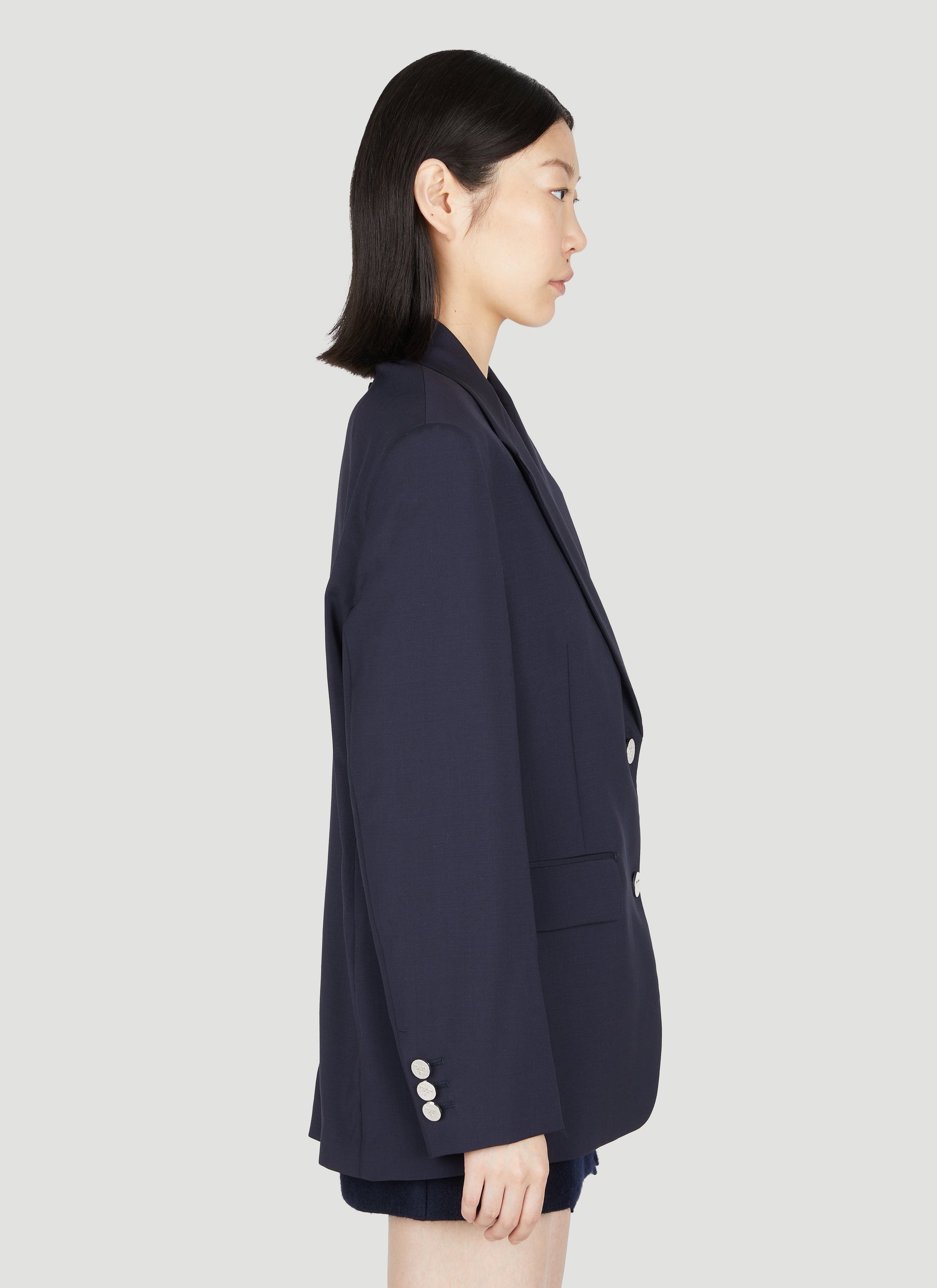 Prada Women Wool Mohair Suit Blazer PRADA