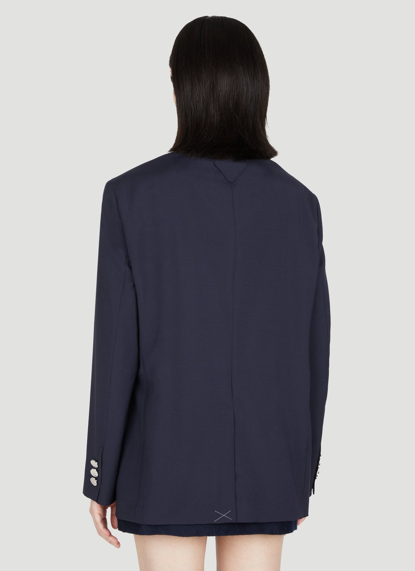Prada Women Wool Mohair Suit Blazer PRADA