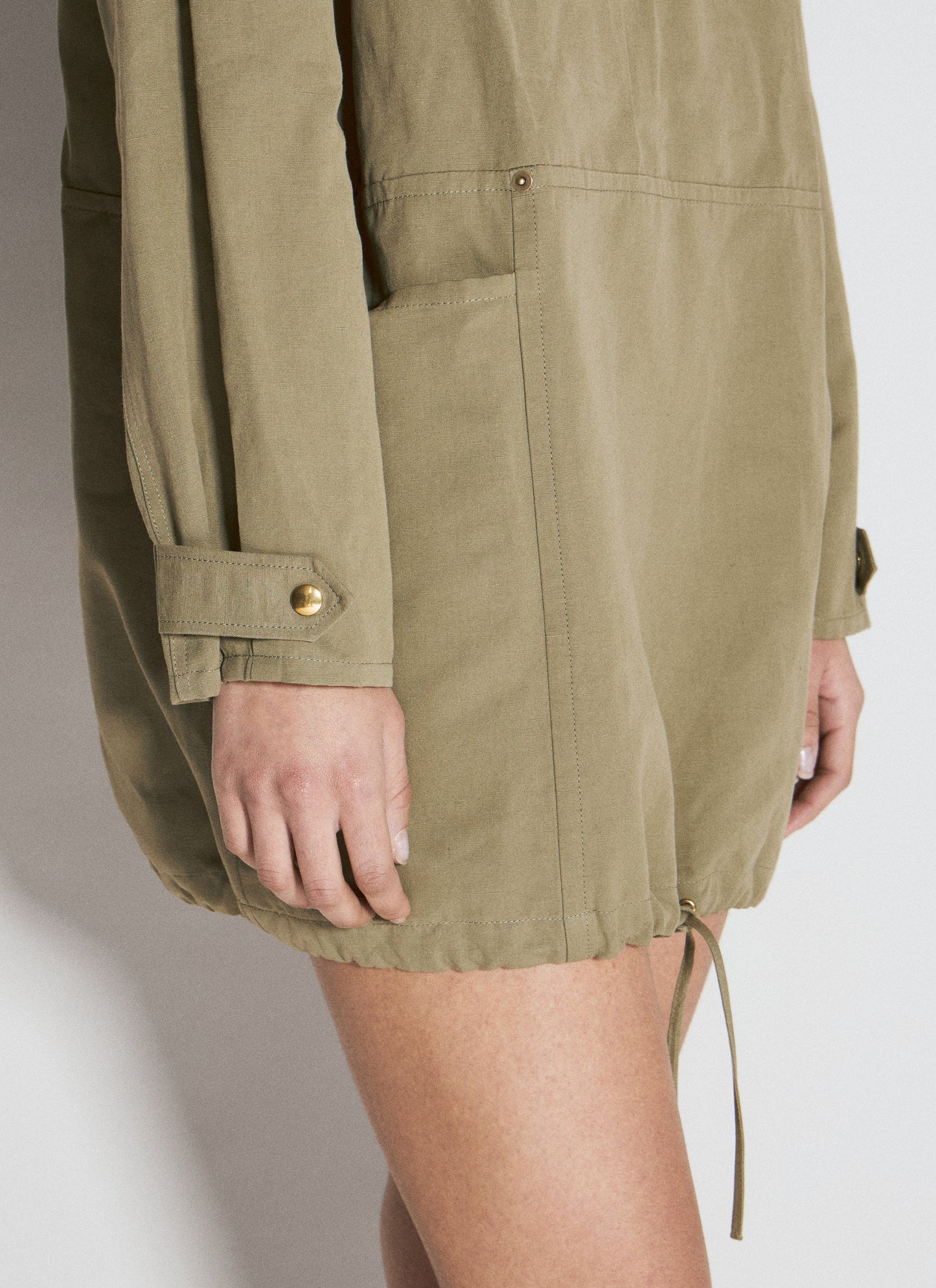 Prada Women Half-Zip Long Sleeve Dress PRADA