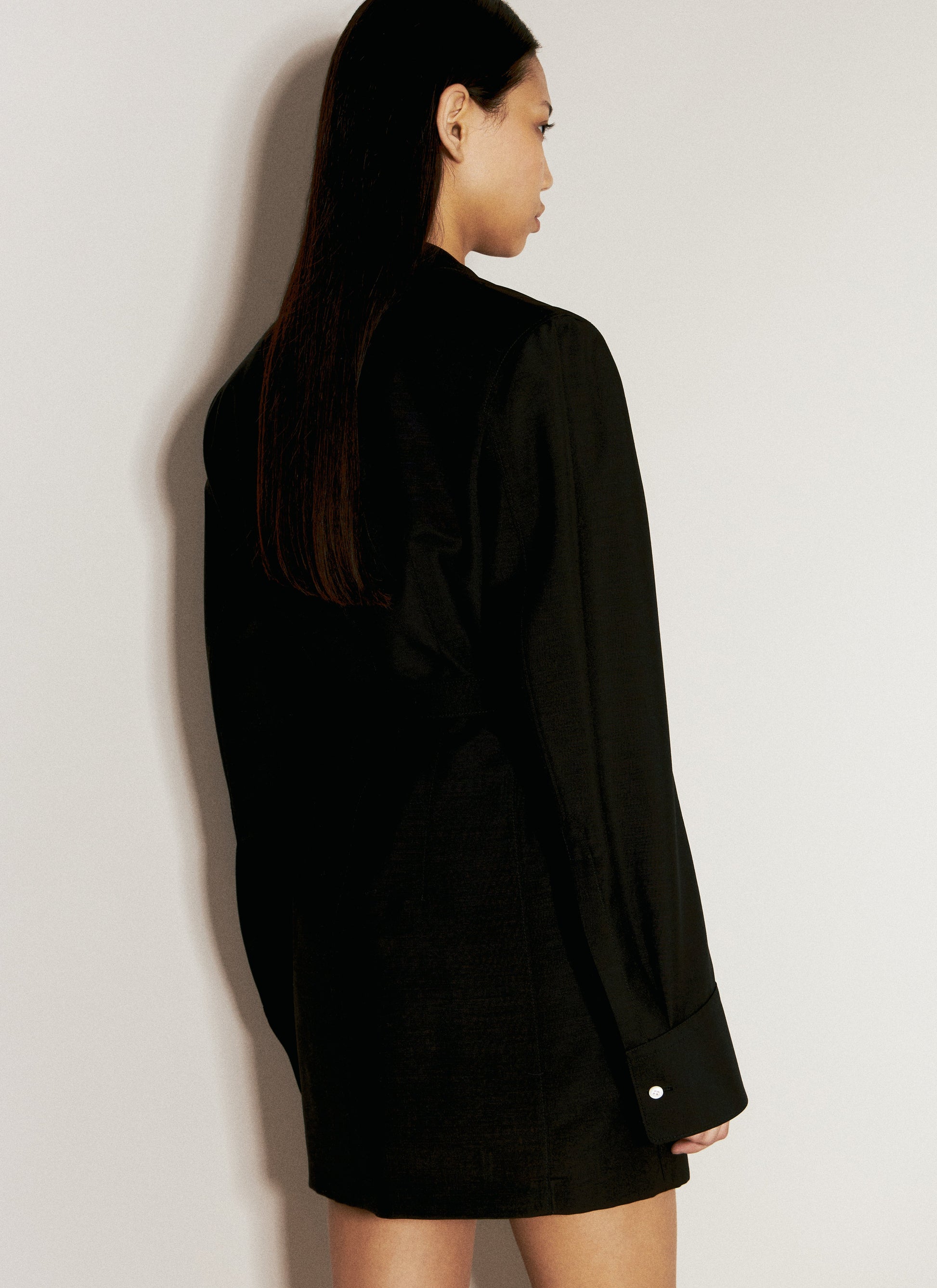 Prada Women Single-Breasted Light Mohair Jacket PRADA