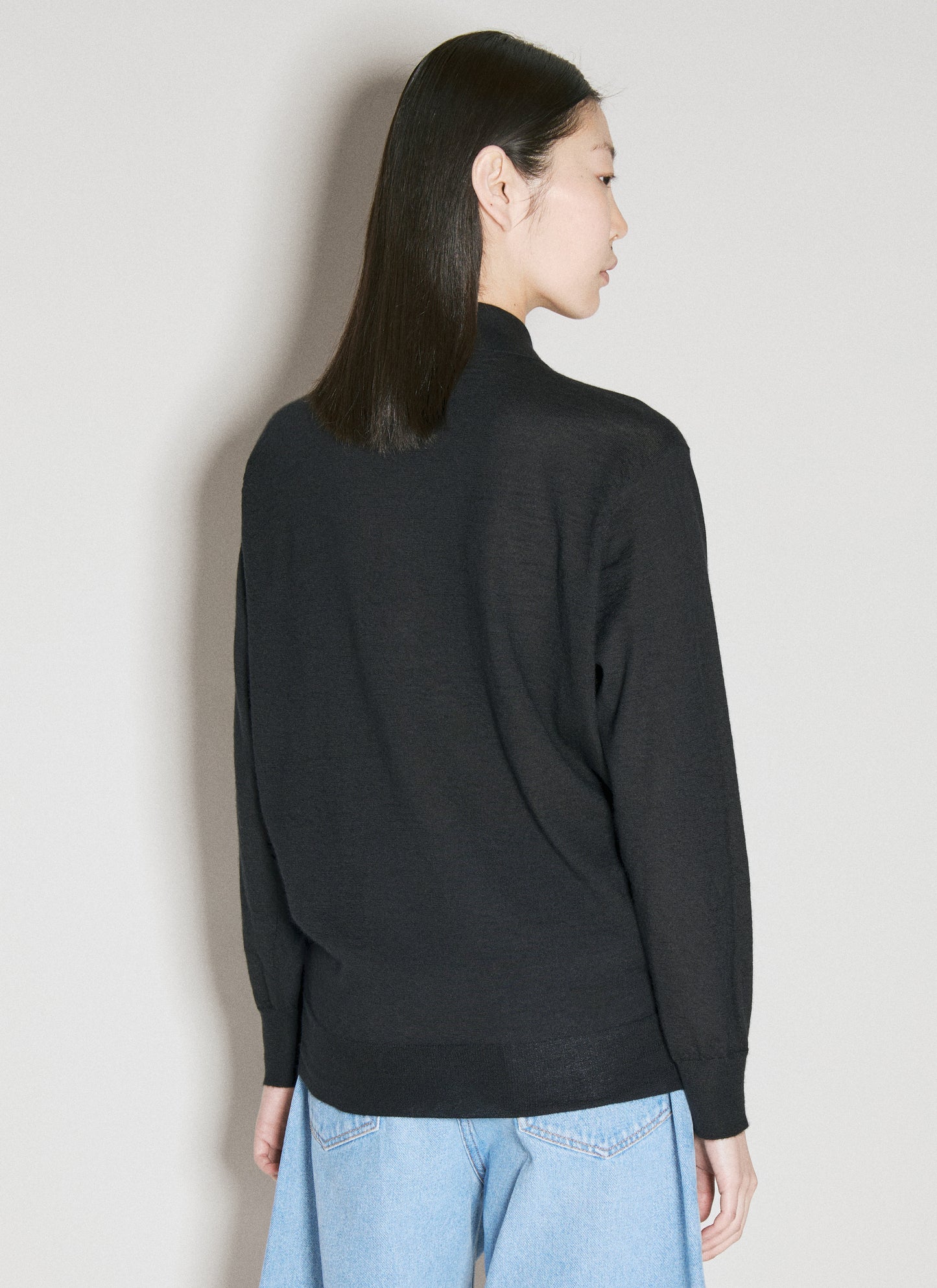 Prada Women Cashmere Polo Sweater