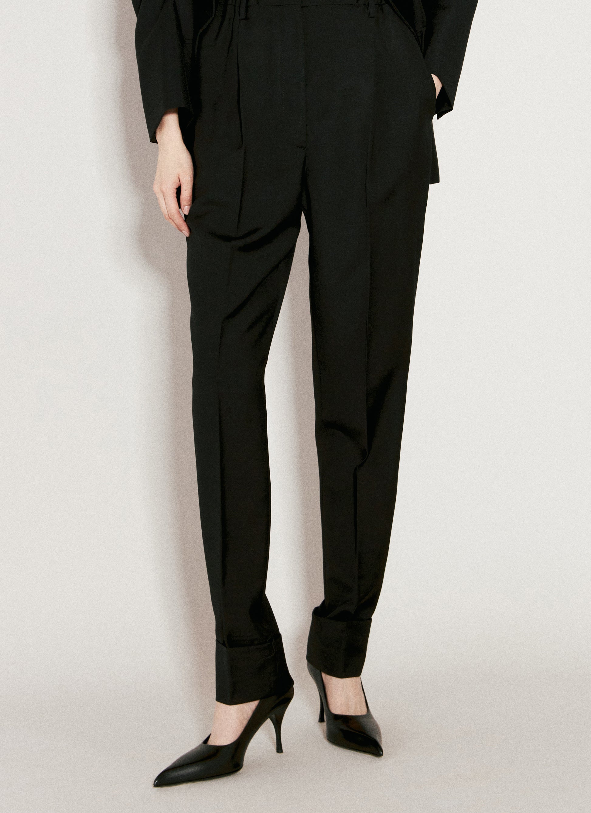 Prada Women Light Mohair Pants PRADA