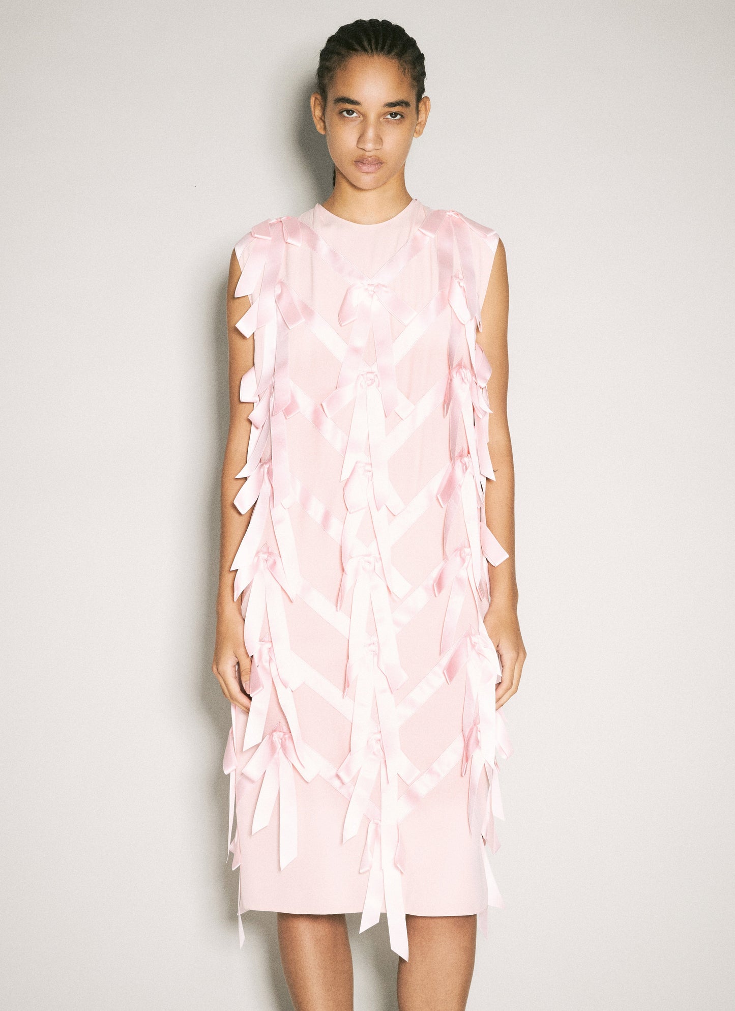 Prada Women Sablé Midi Dress PRADA