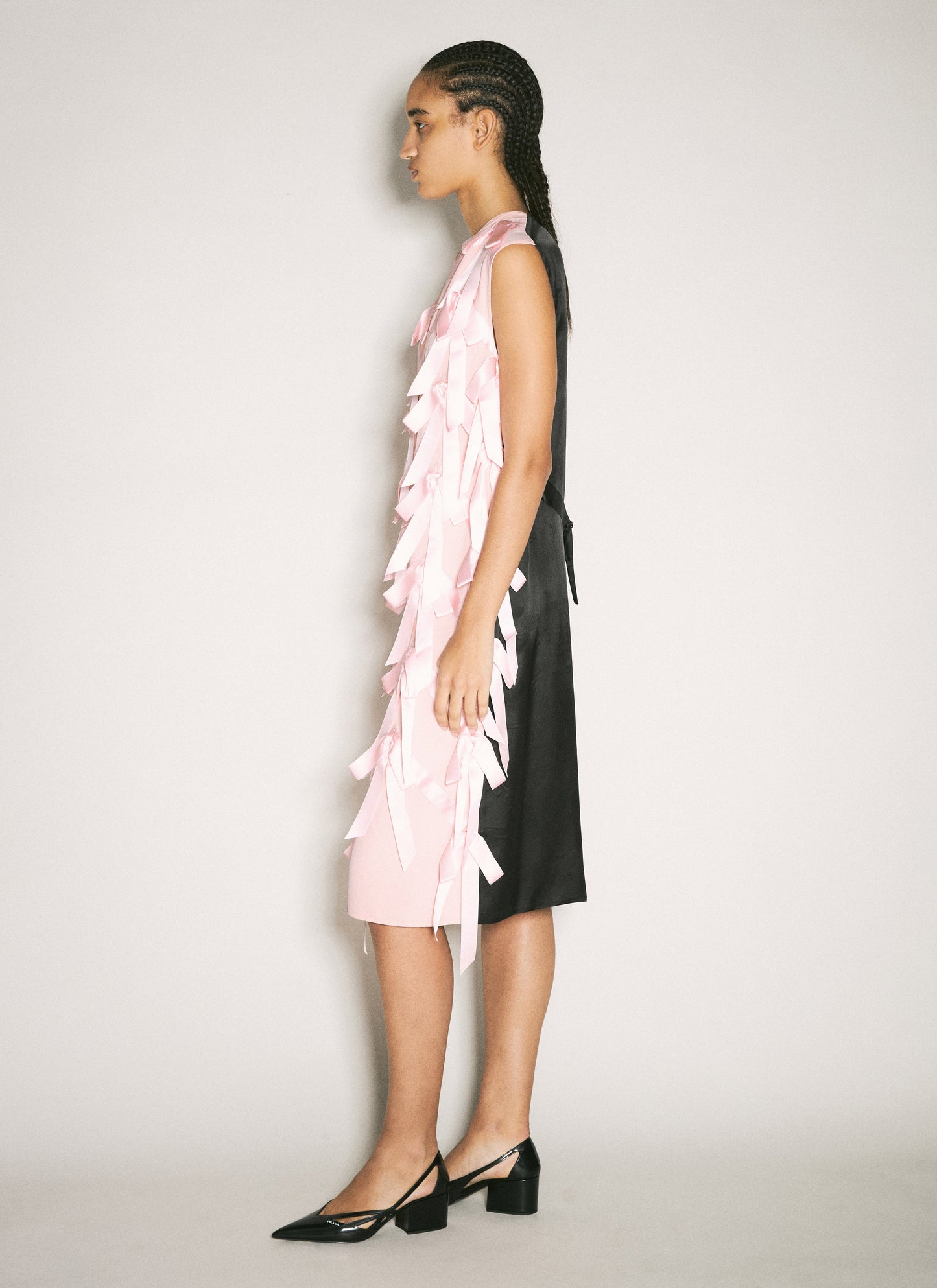 Prada Women Sablé Midi Dress PRADA