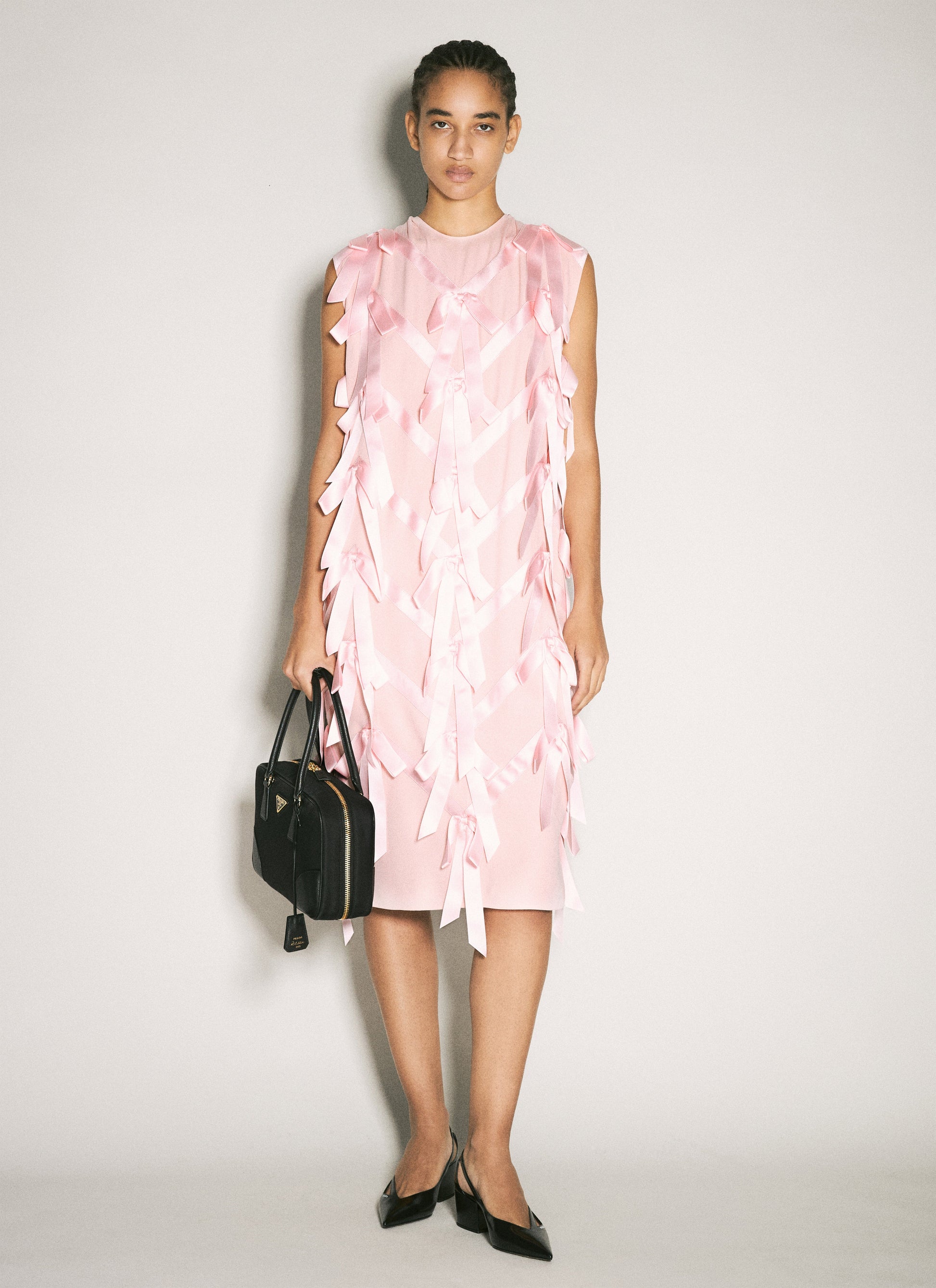 Prada Women Sablé Midi Dress PRADA