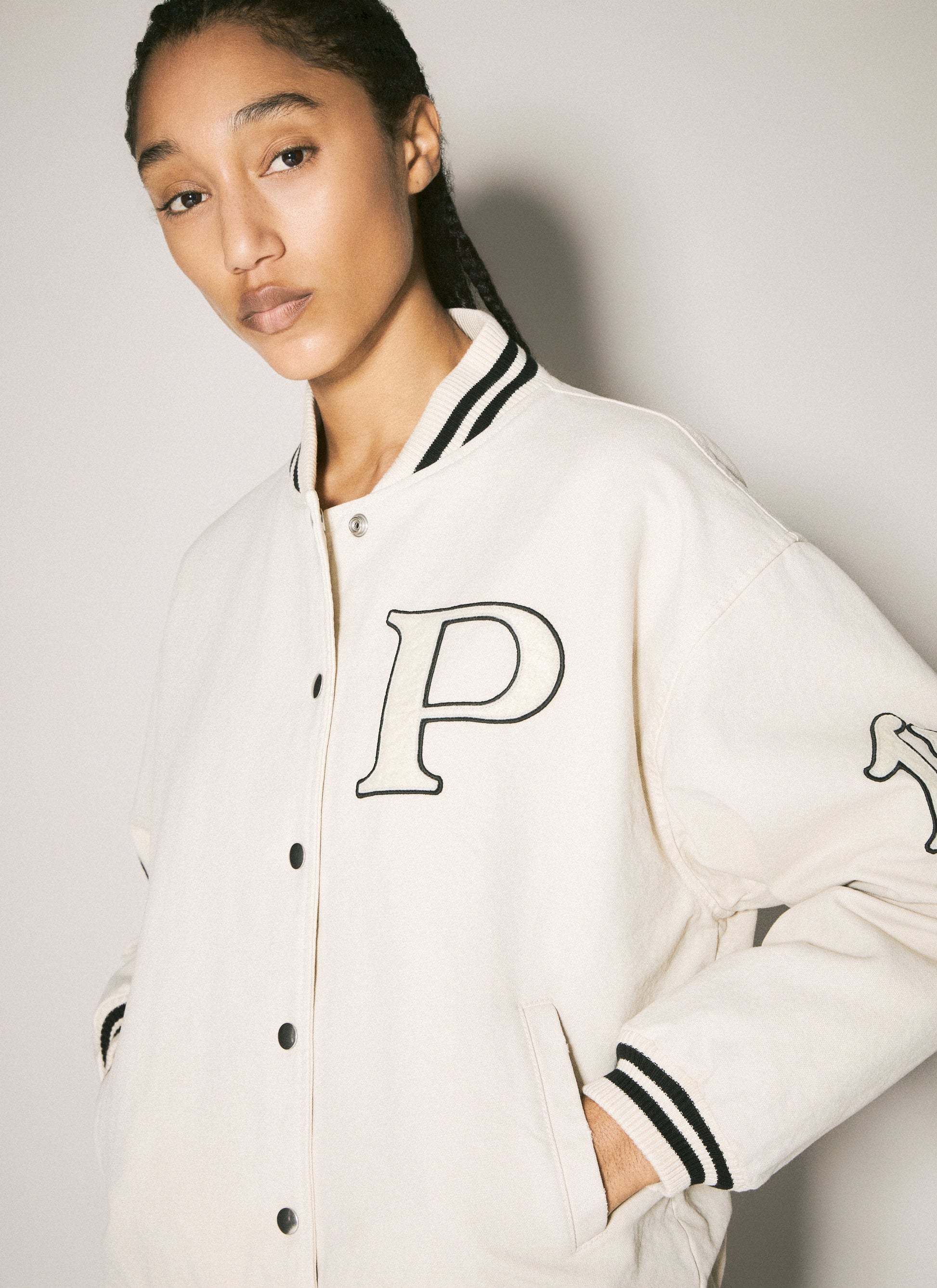 Prada Women Canvas Bomber Jacket PRADA