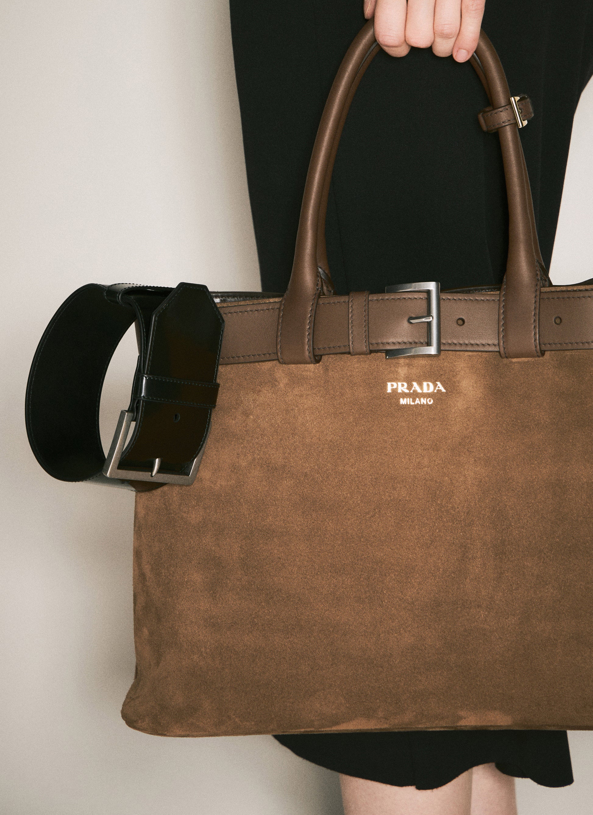 Prada Women Leather Wrist Strap PRADA
