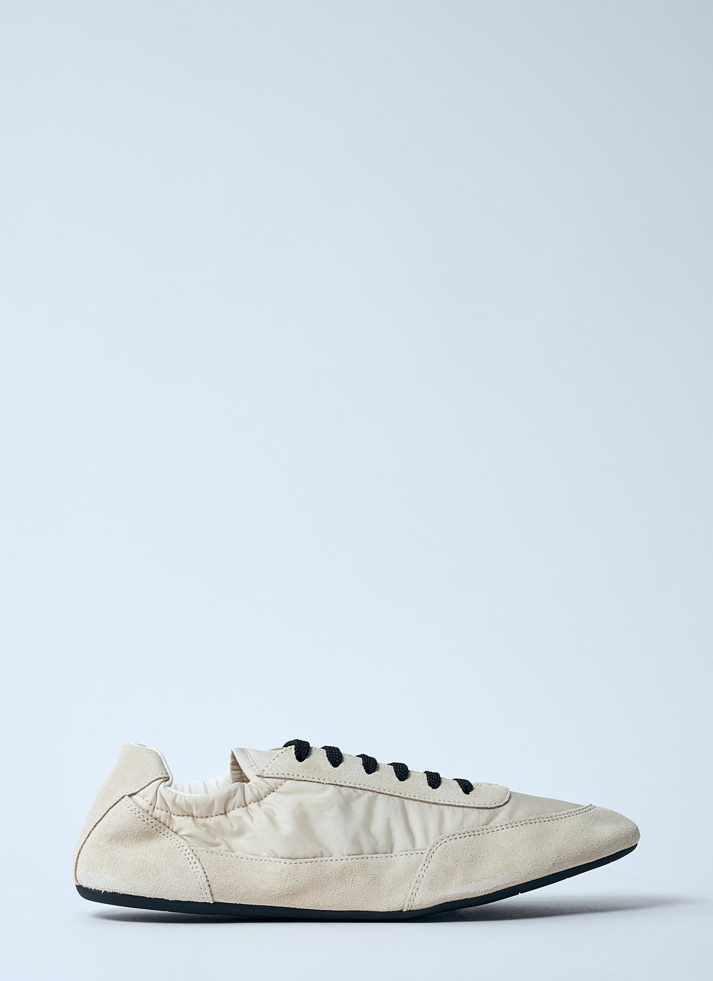 Prada Women Collapse Re-Nylon And Suede Sneakers PRADA