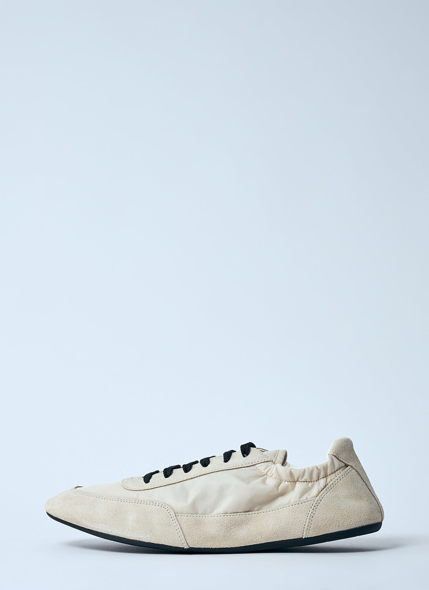 Prada Women Collapse Re-Nylon And Suede Sneakers PRADA