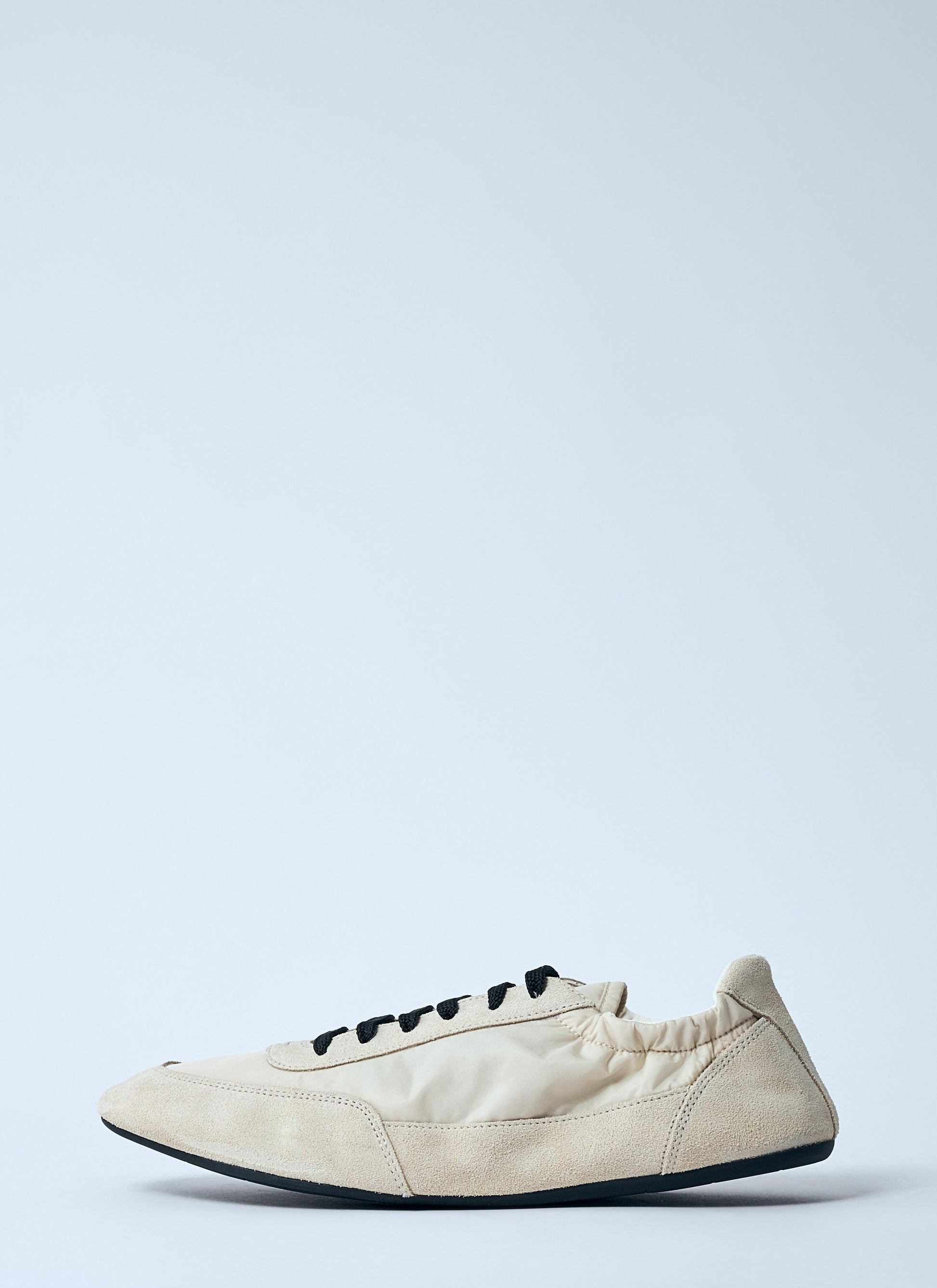 Prada Women Collapse Re-Nylon And Suede Sneakers PRADA