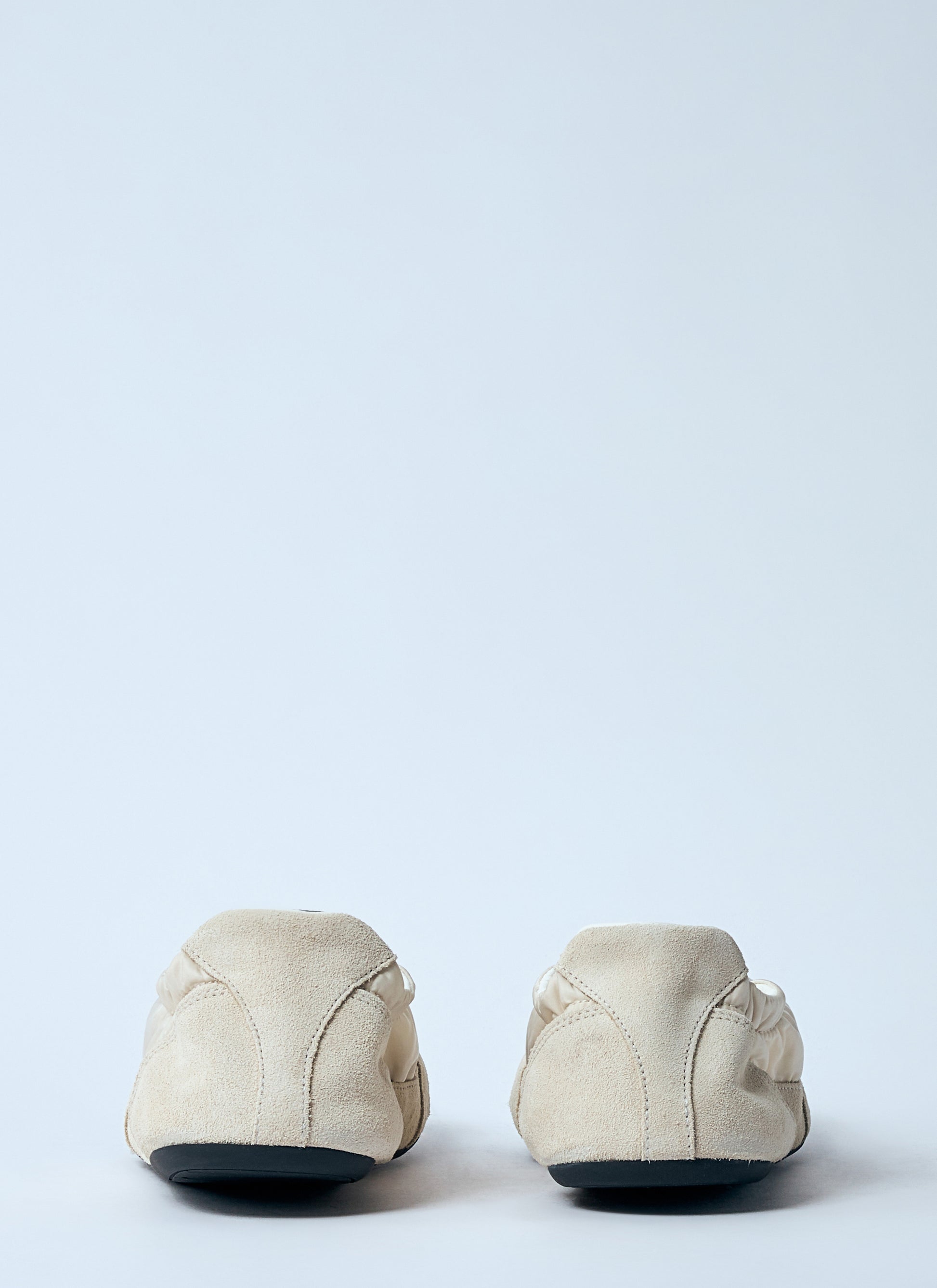 Prada Women Collapse Re-Nylon And Suede Sneakers PRADA