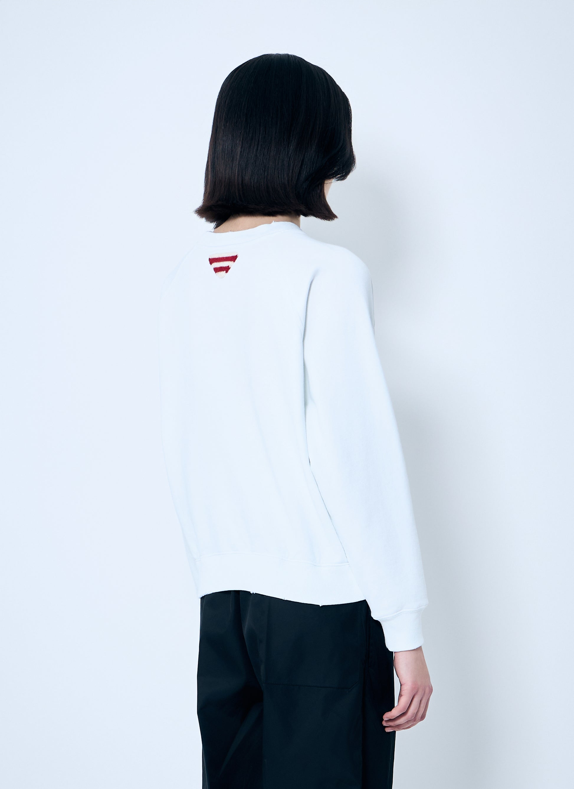 Prada Women Logo Print Sweatshirt PRADA