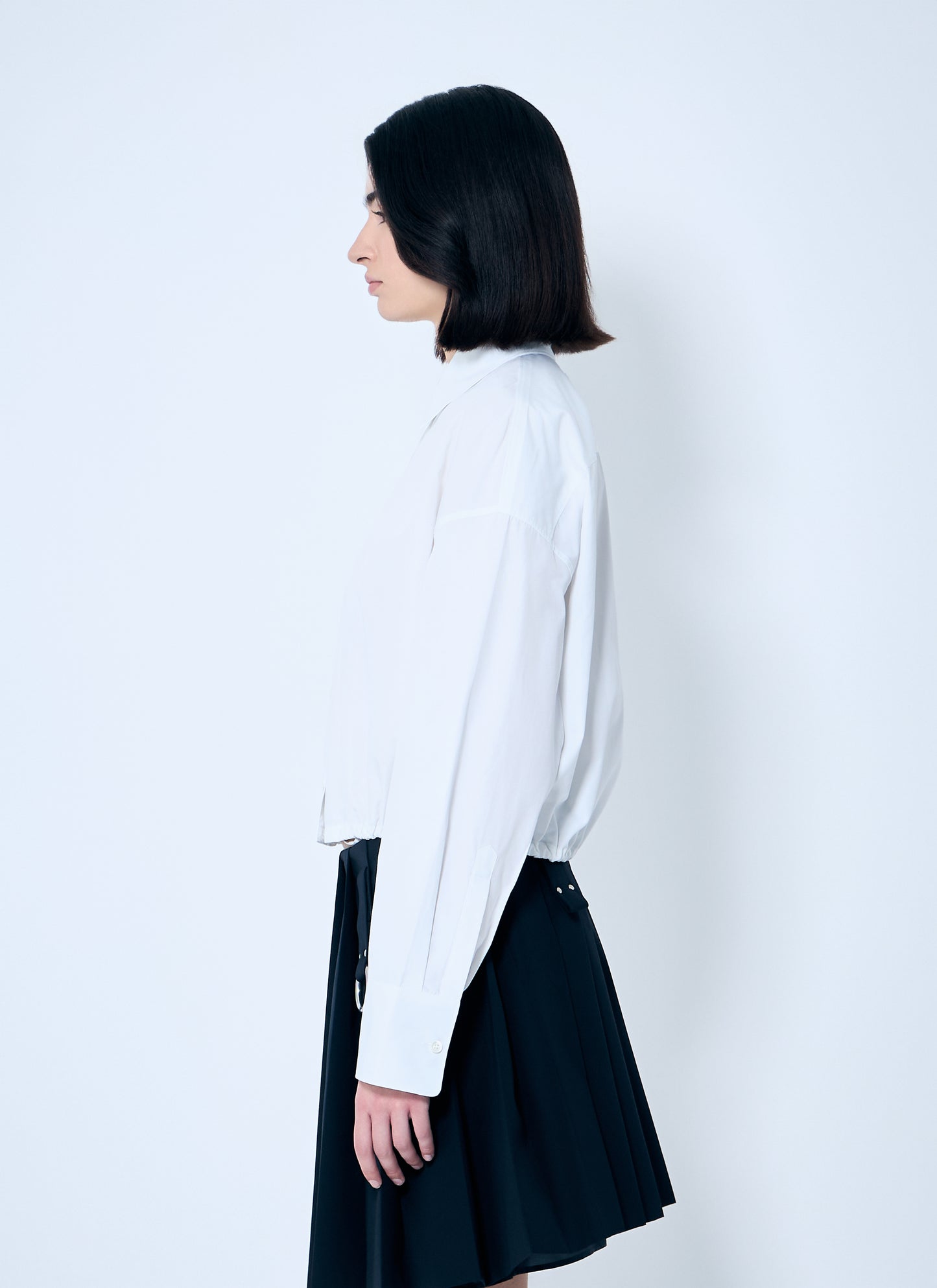 Prada Women Drawstring Hem Shirt PRADA