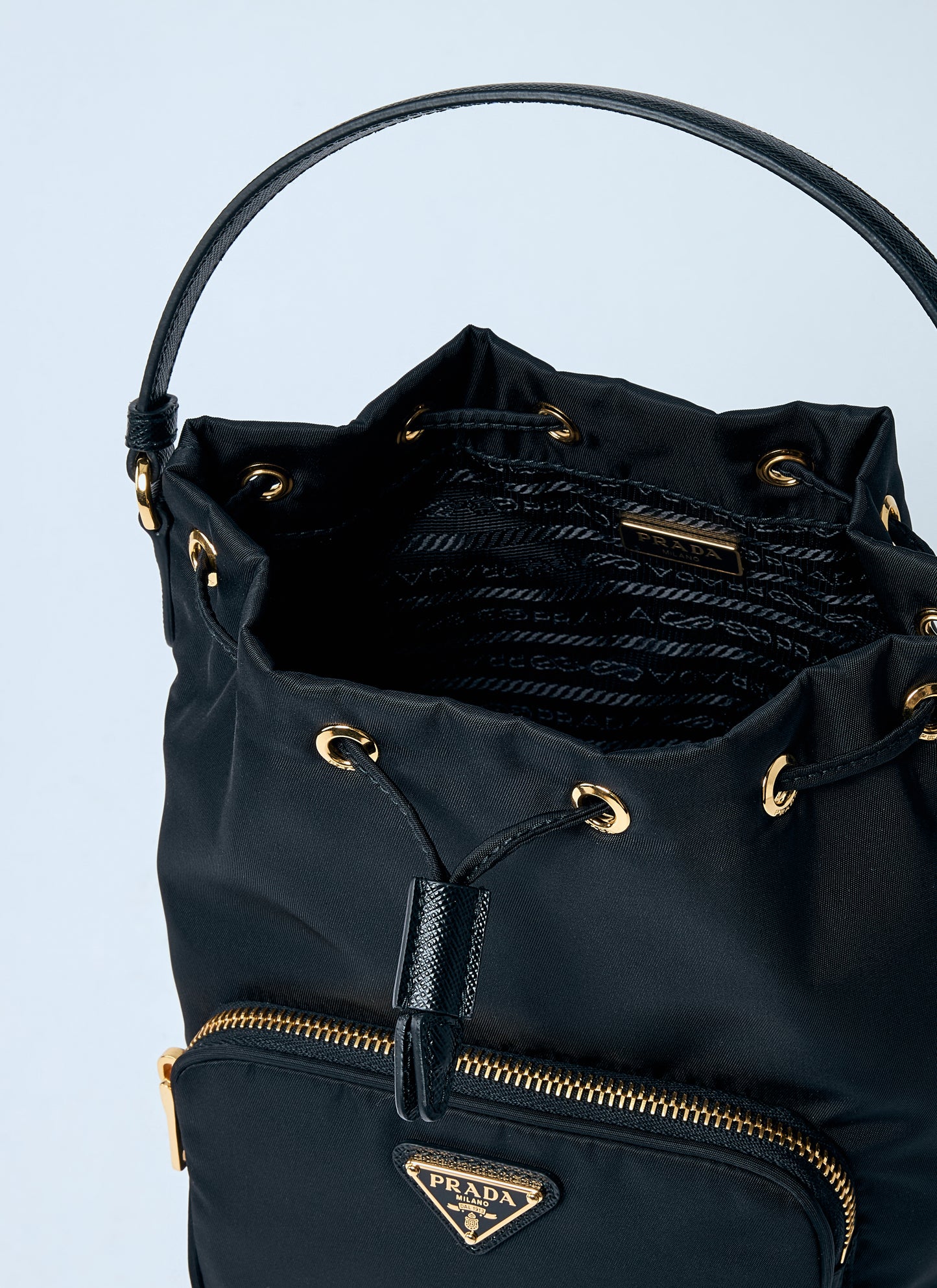 Prada Women Re-Nylon Bucket Bag PRADA