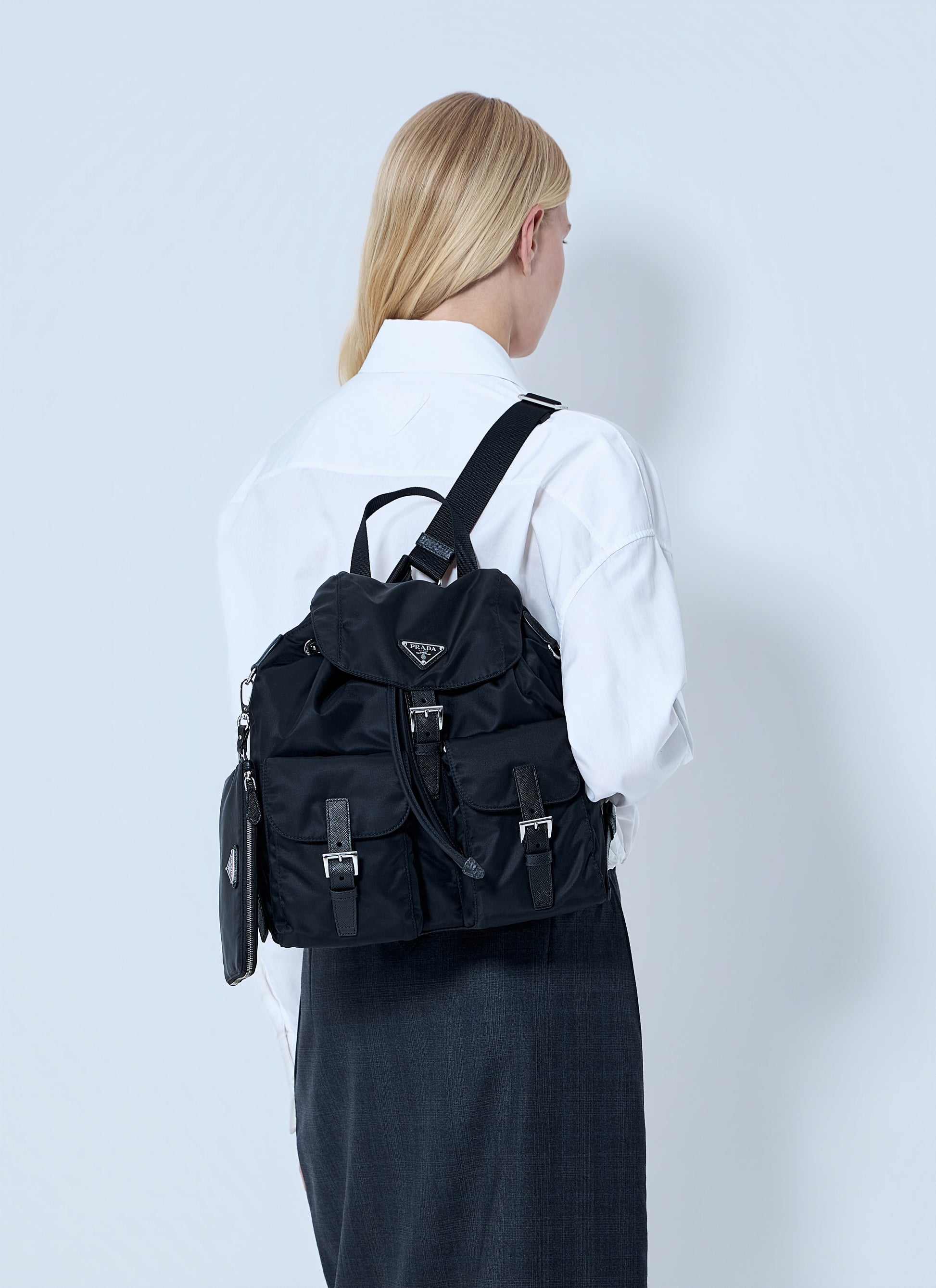 Prada Women Re-Nylon Medium Backpack PRADA