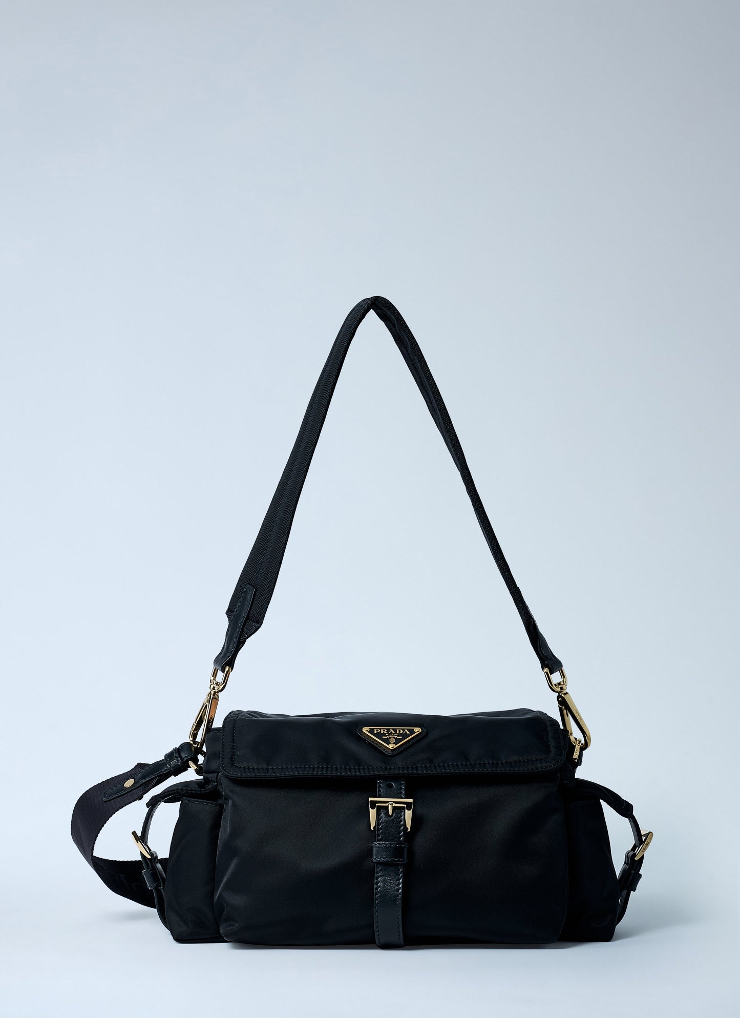 Prada Women Medium Re-Nylon Explore Shoulder Bag