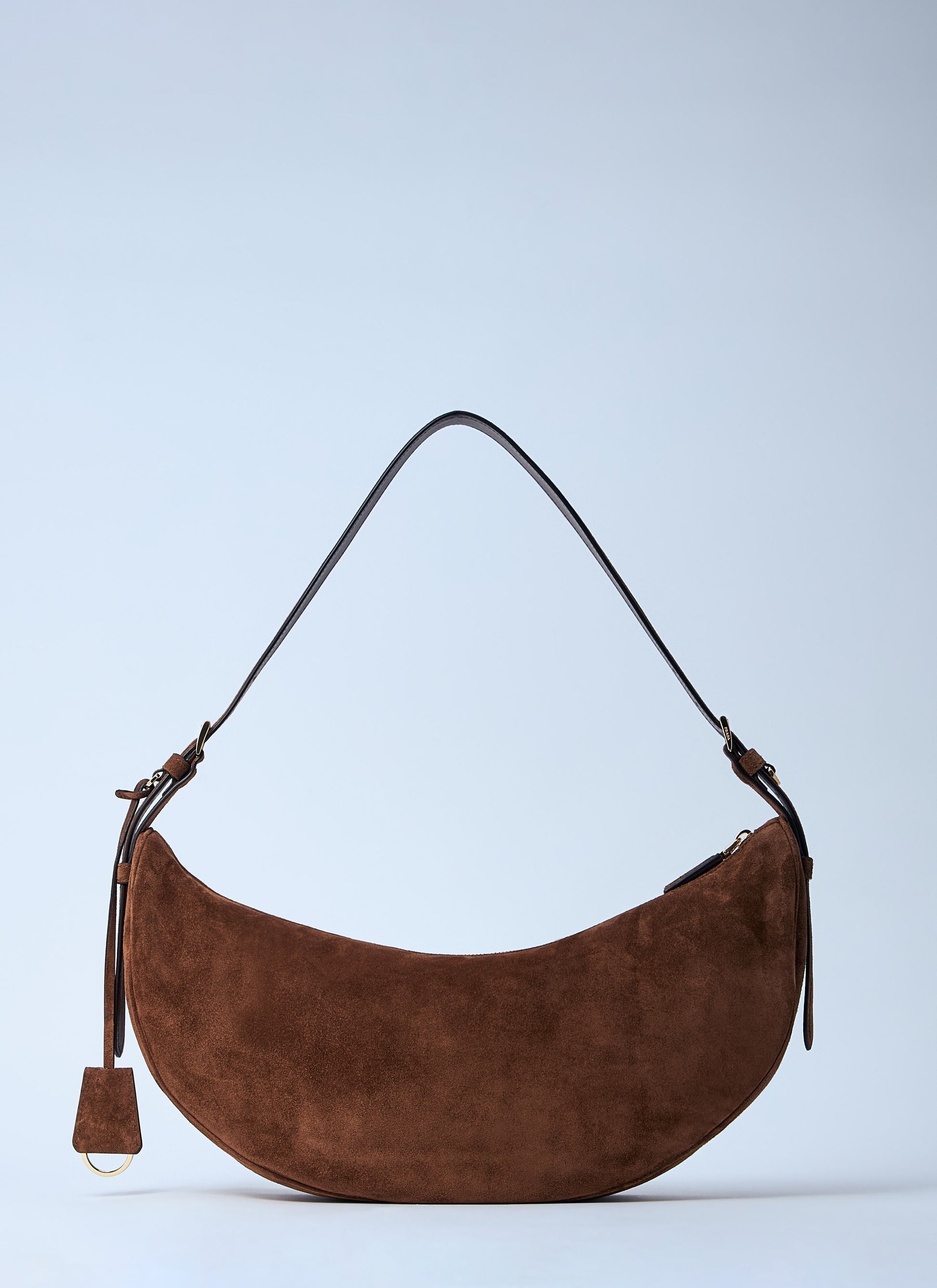 Prada Women Small Suede Shoulder Bag PRADA