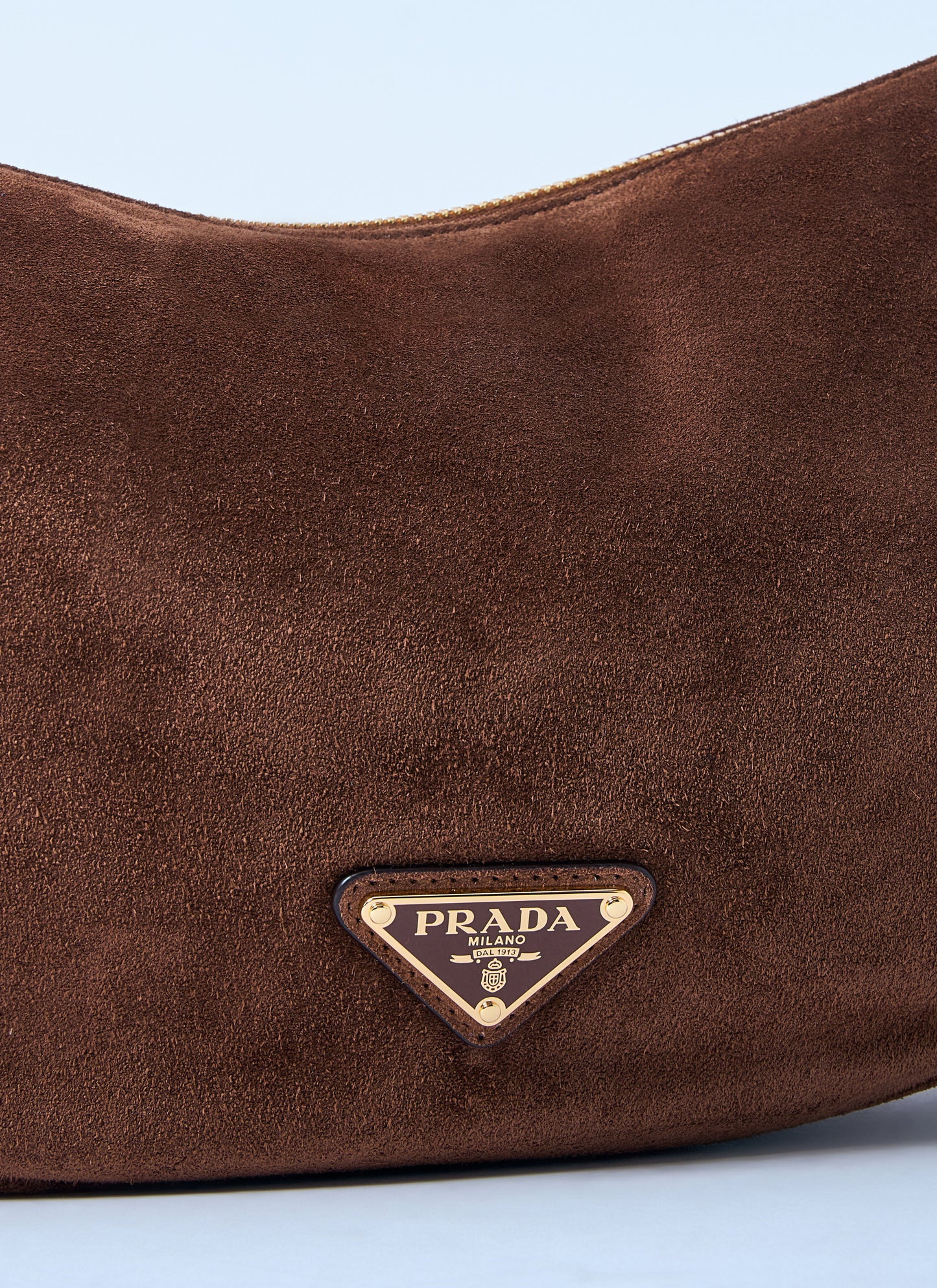 Prada Women Small Suede Shoulder Bag PRADA