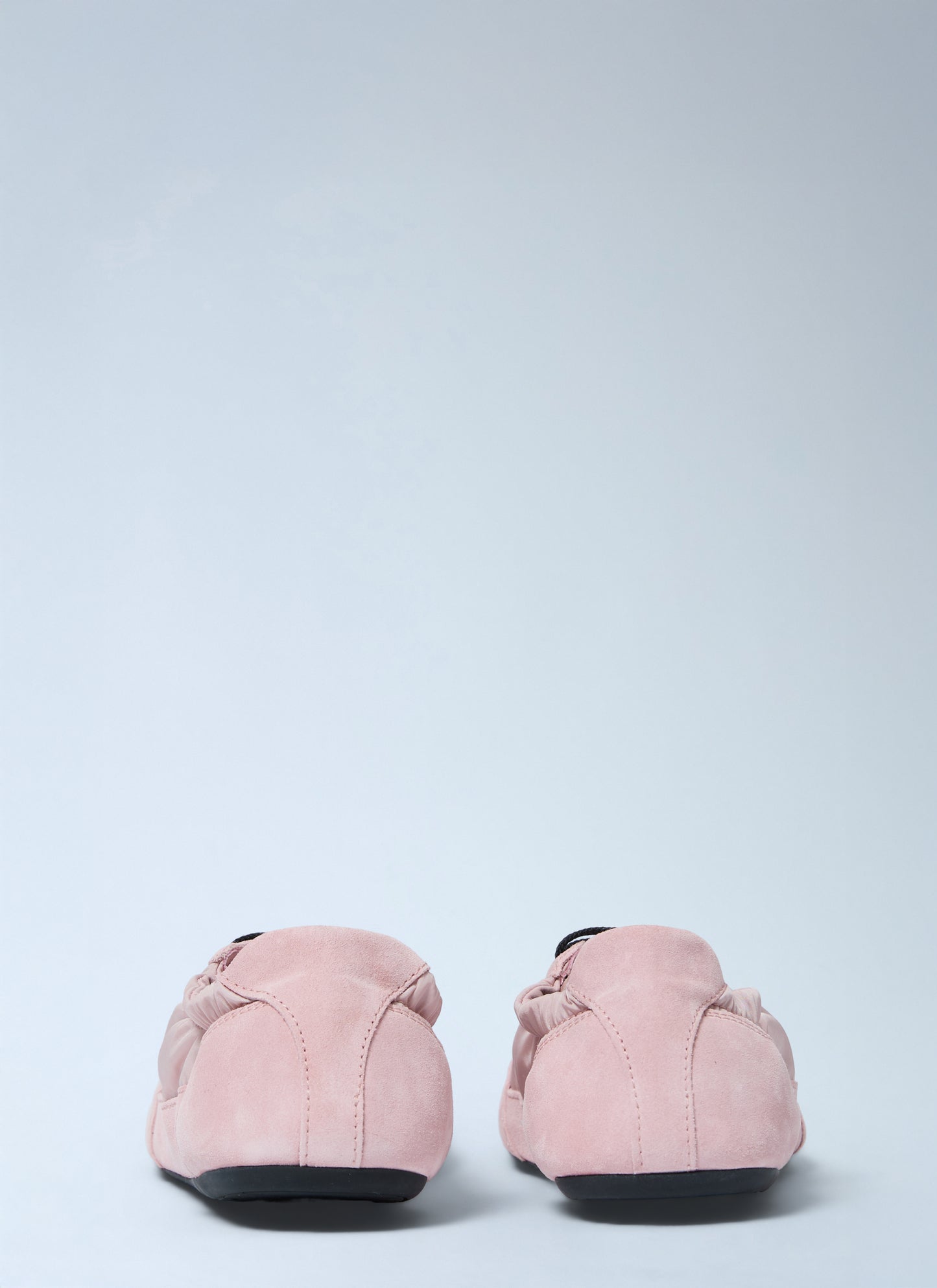 Prada Women Collapse Re-Nylon And Suede Sneakers PRADA