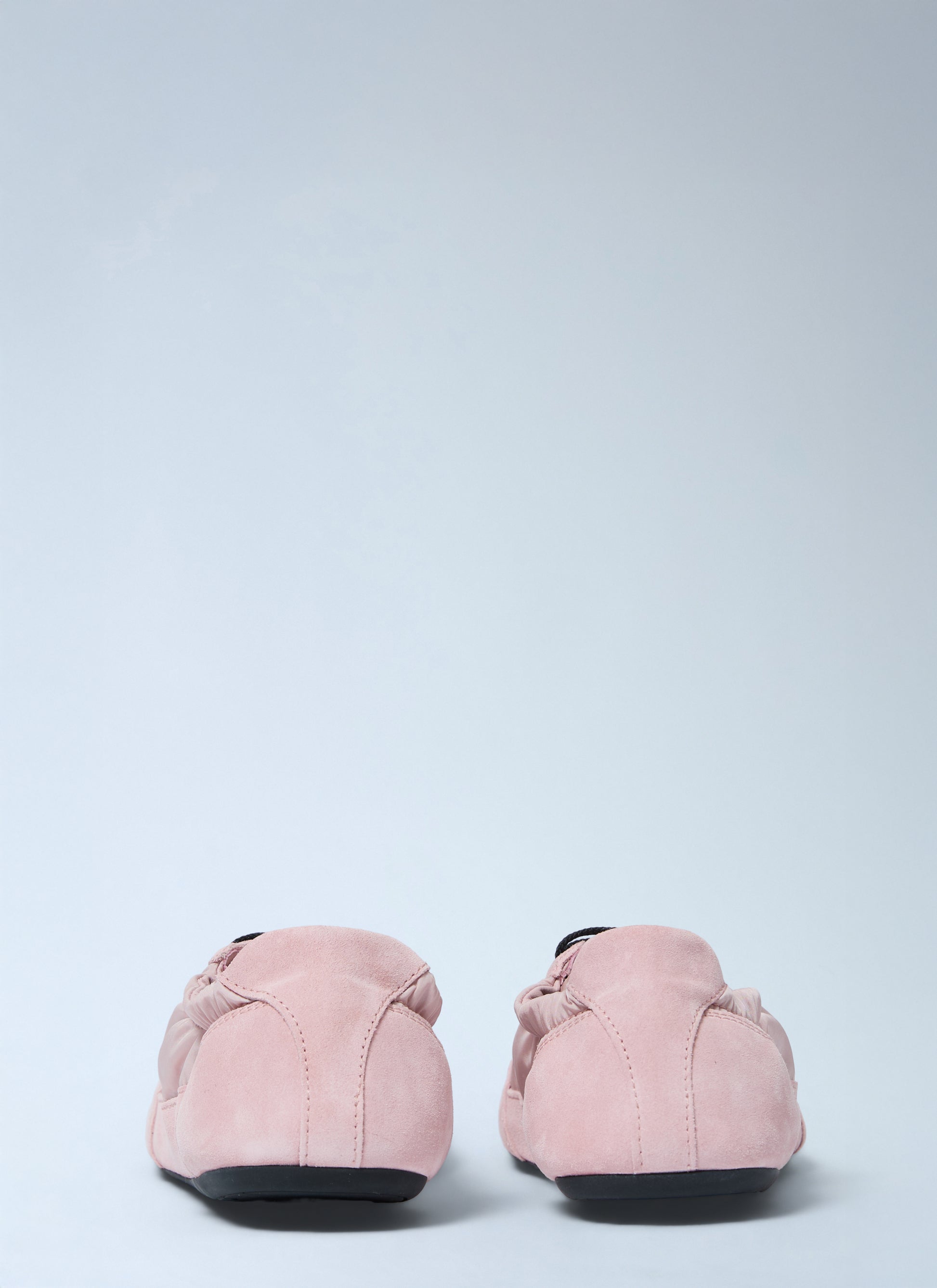 Prada Women Collapse Re-Nylon And Suede Sneakers PRADA