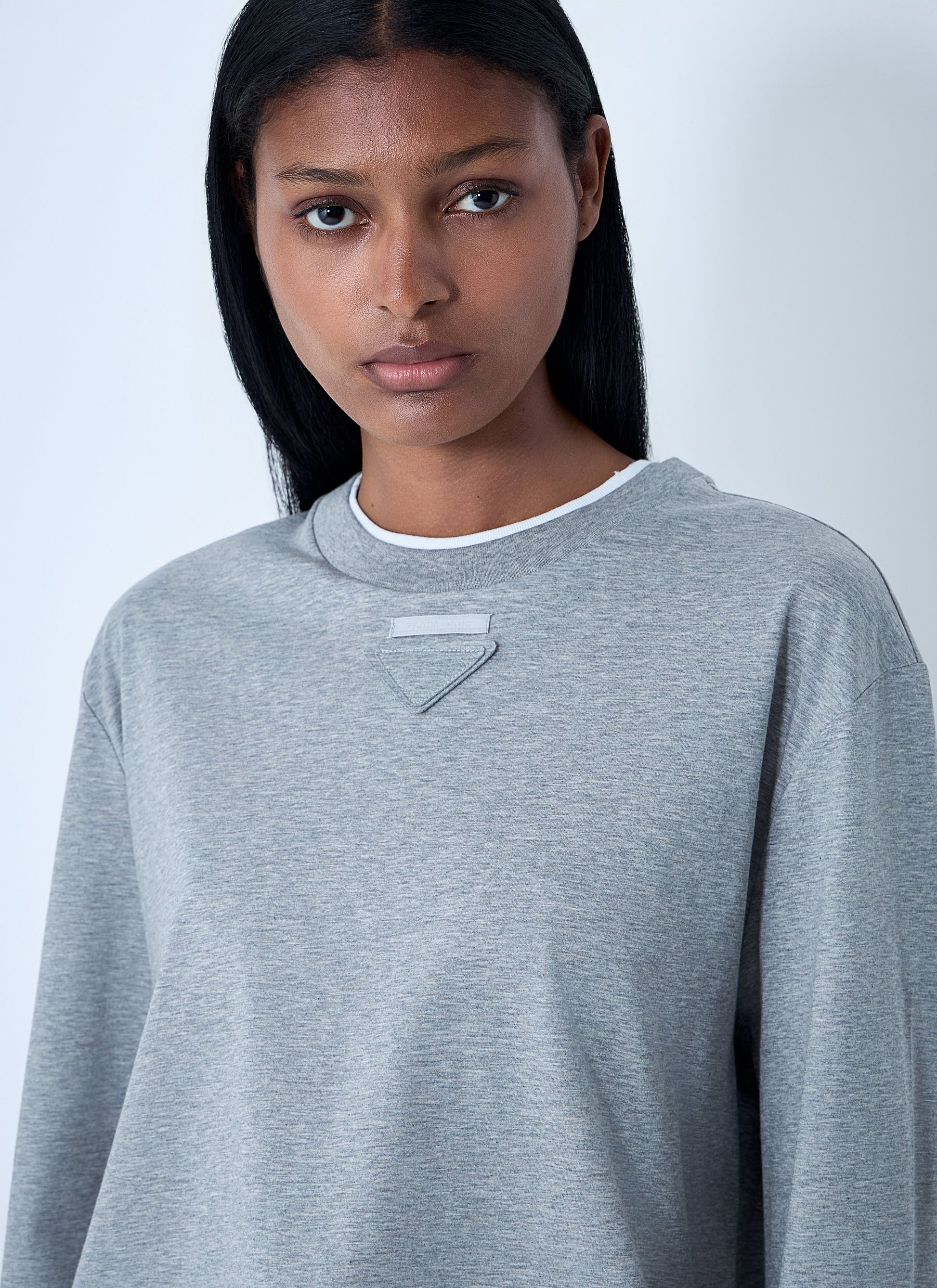 Prada Women Logo Motif T-Shirt PRADA