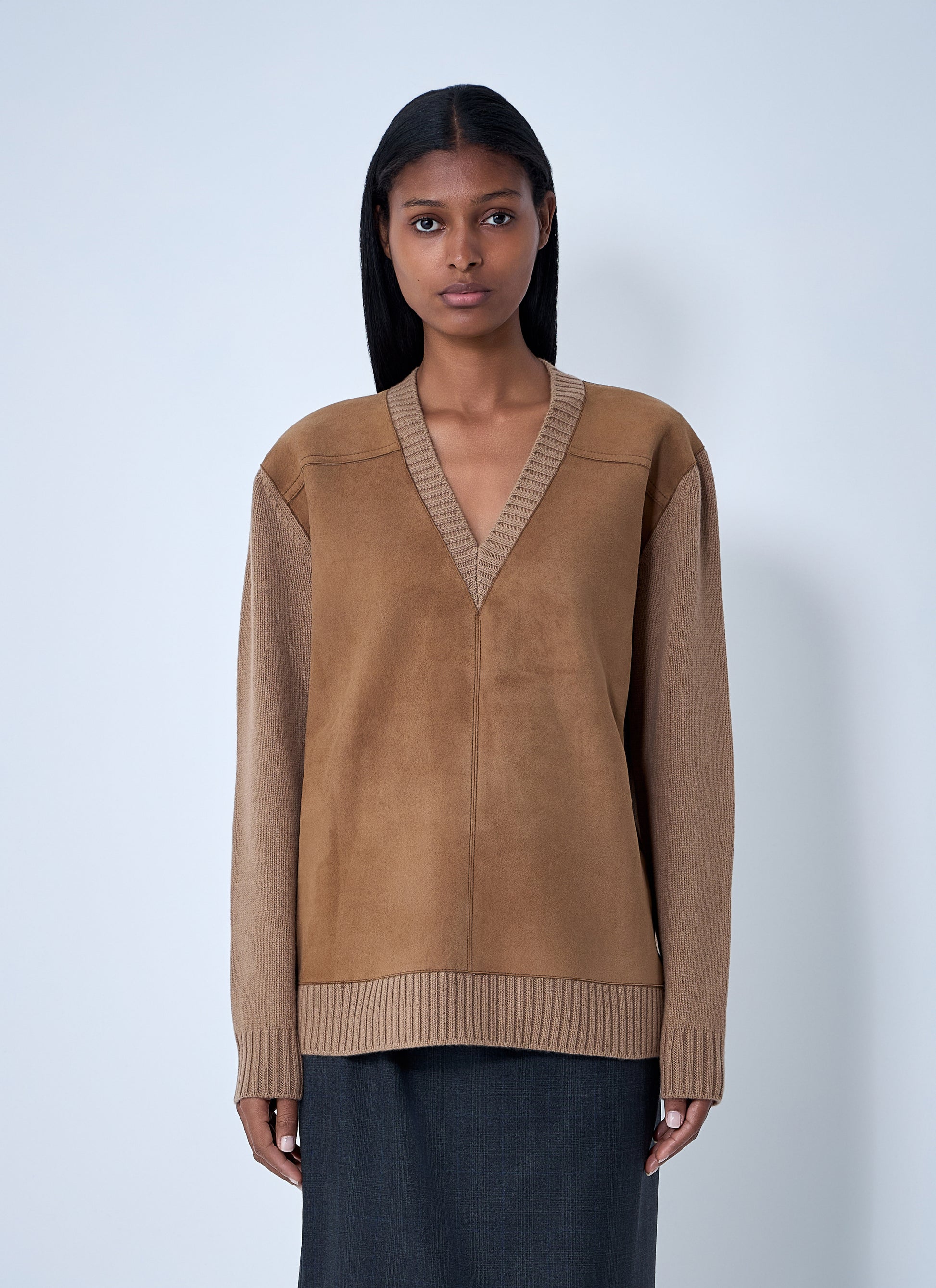 Prada Women Wool-And-Cashmere-Blend Sweater PRADA