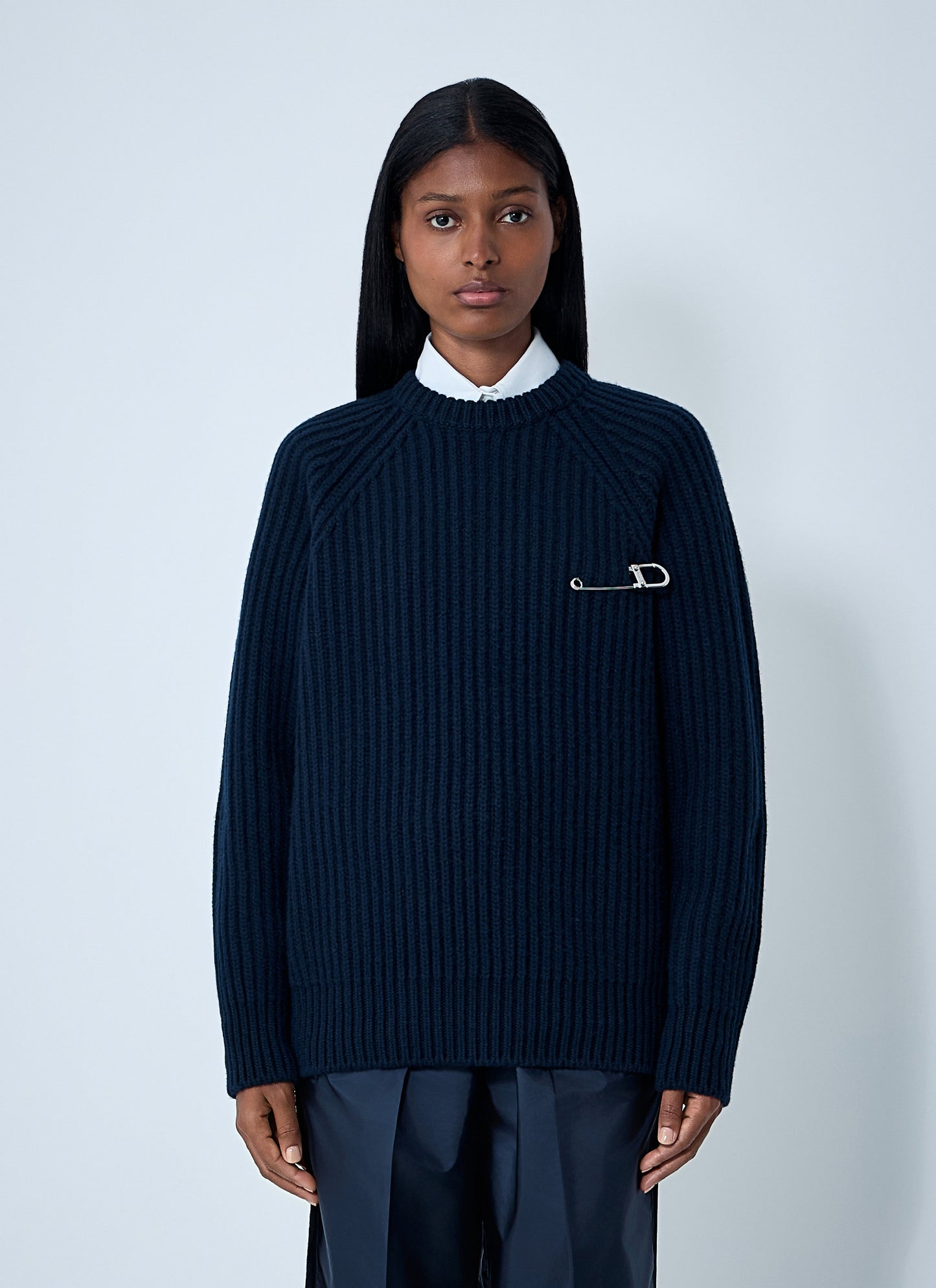 Prada Women Wool-And-Cashmere Sweater PRADA