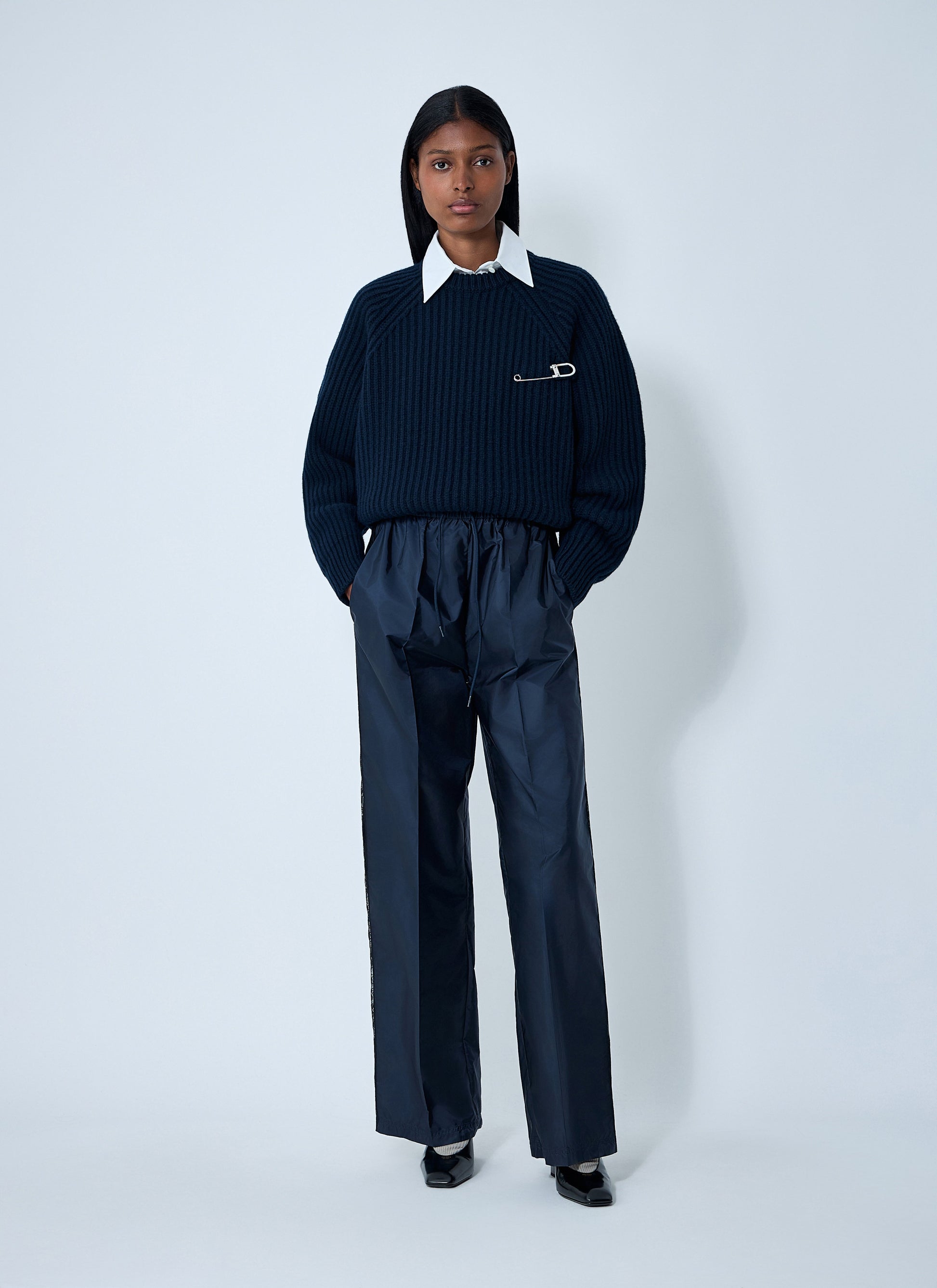 Prada Women Wool-And-Cashmere Sweater PRADA