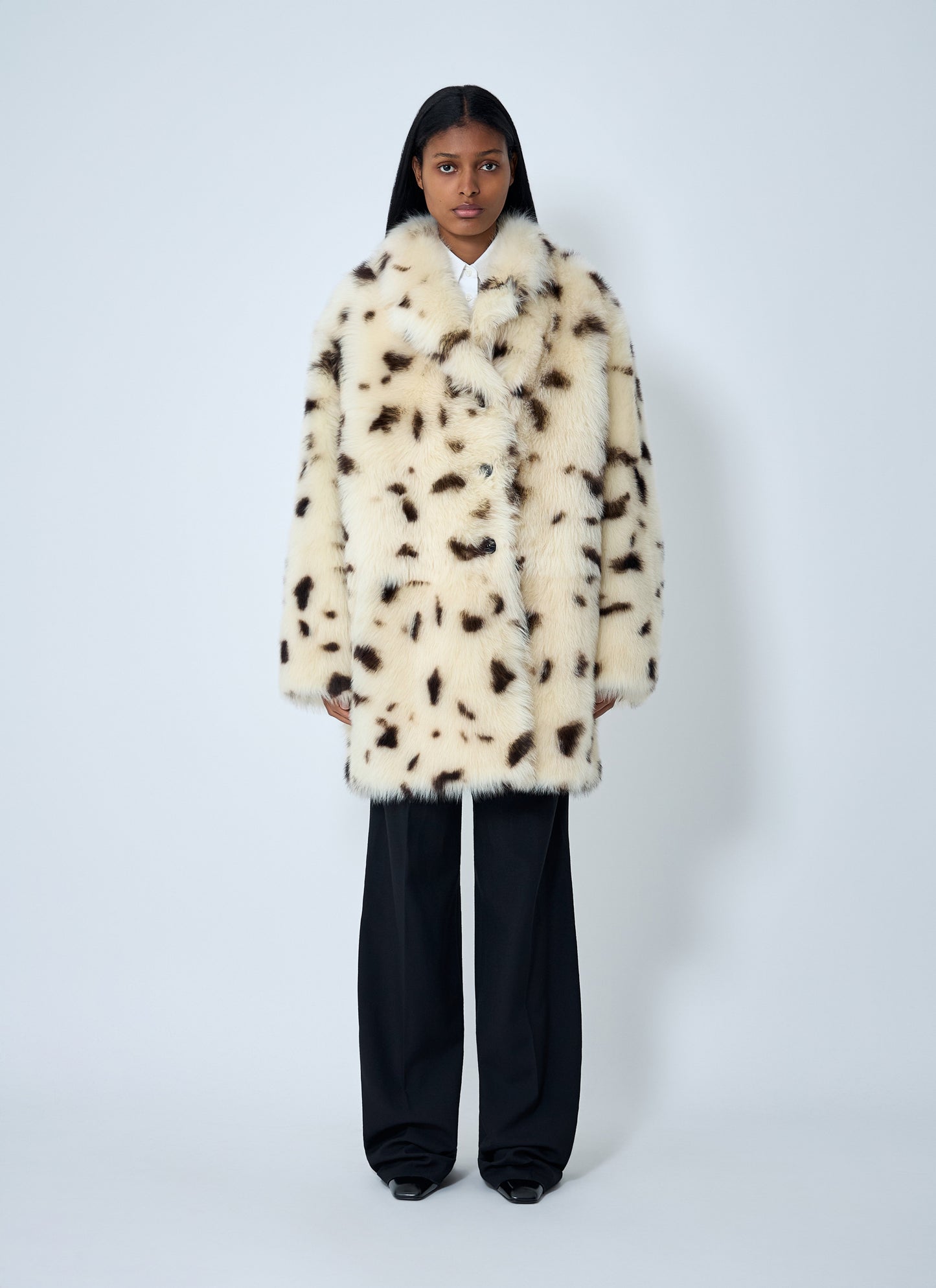 Prada Women Shearling Coat PRADA