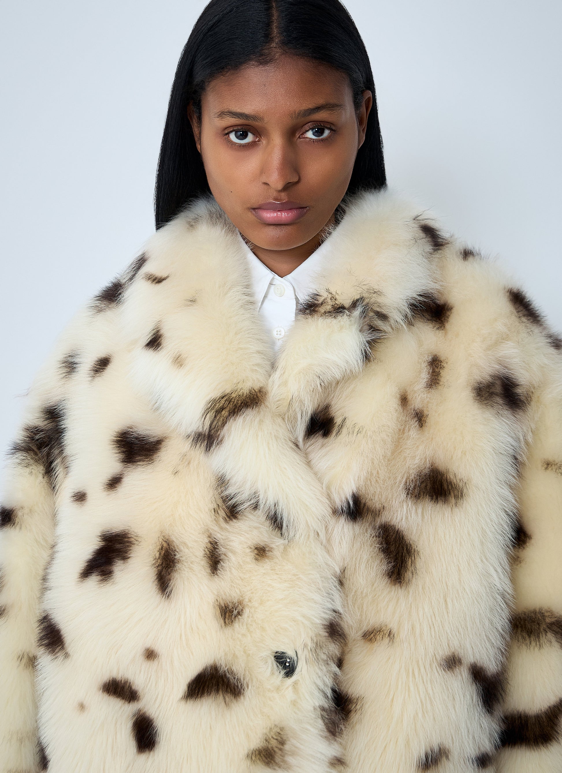 Prada Women Shearling Coat PRADA