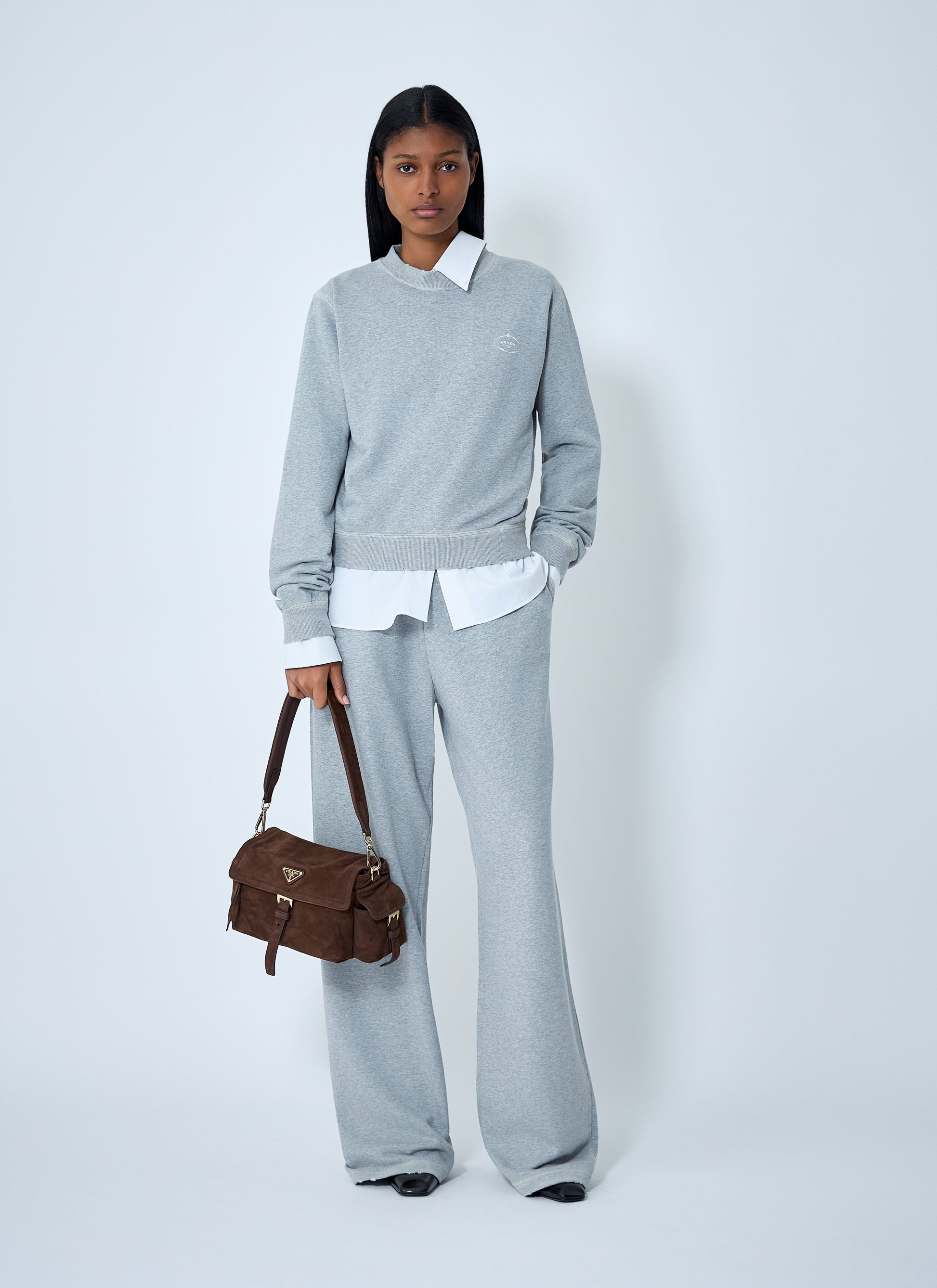 Prada Women Cotton Track Pants PRADA