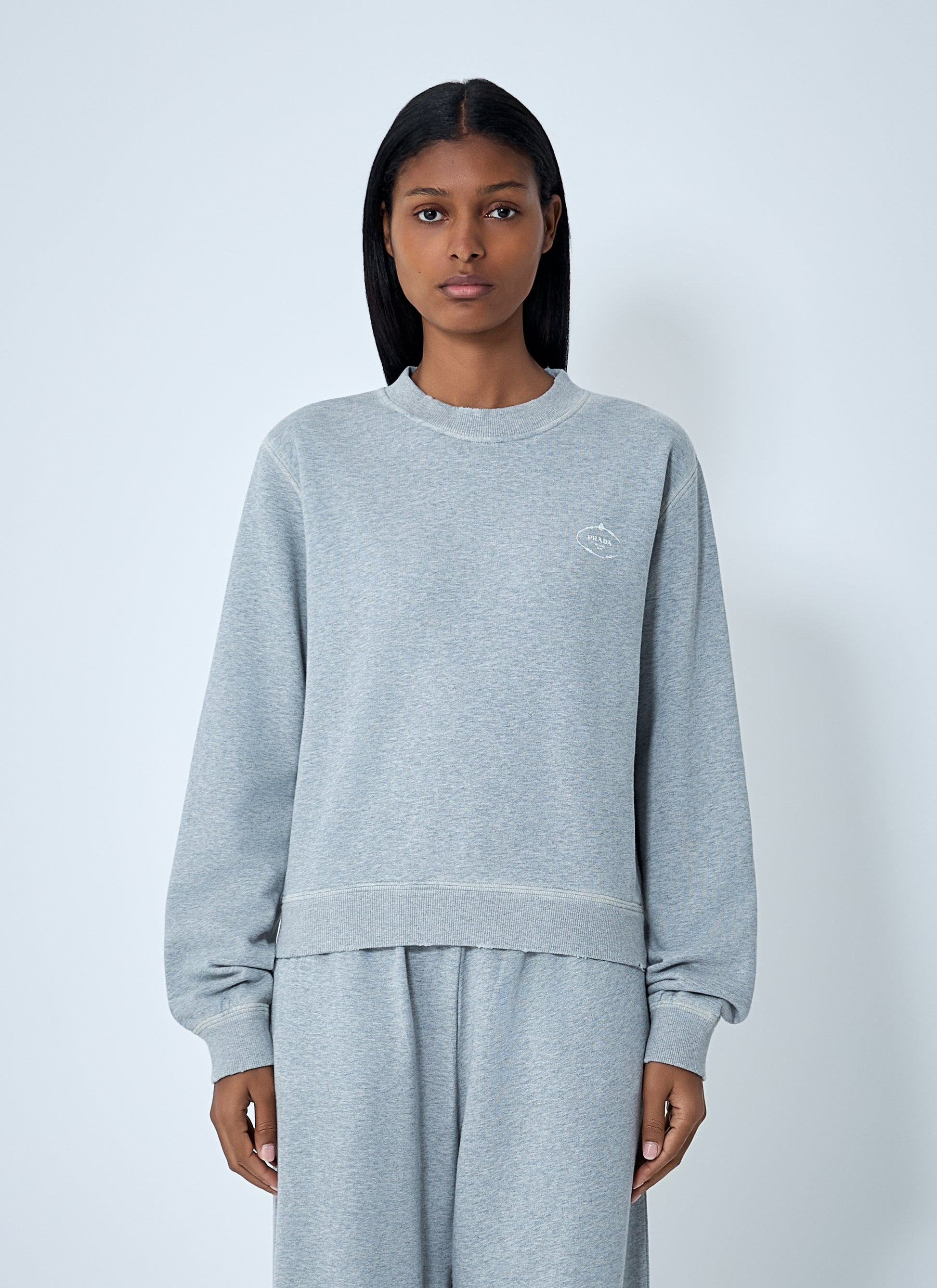 Prada Women Cotton Sweatshirt PRADA