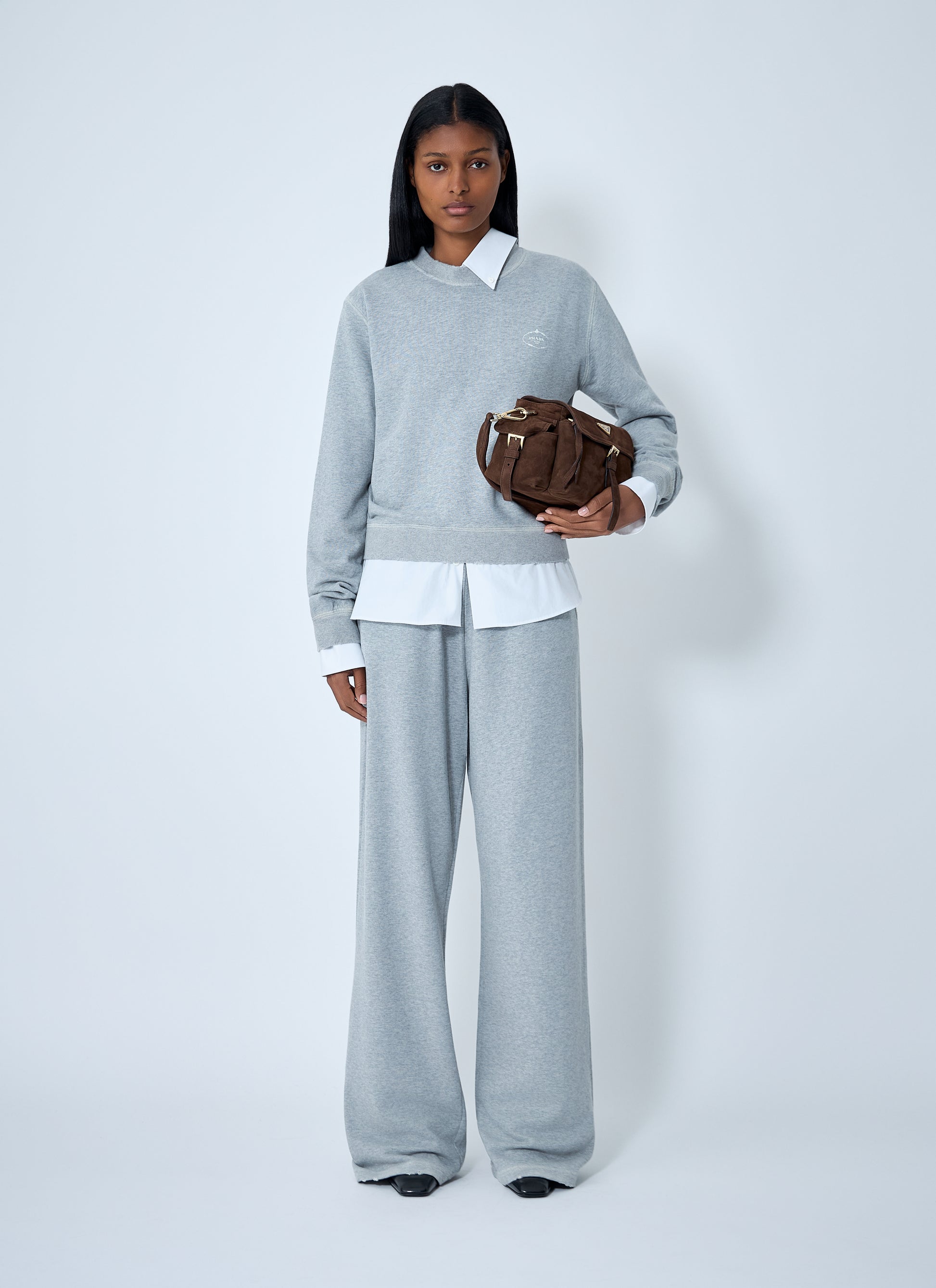 Prada Women Cotton Sweatshirt PRADA