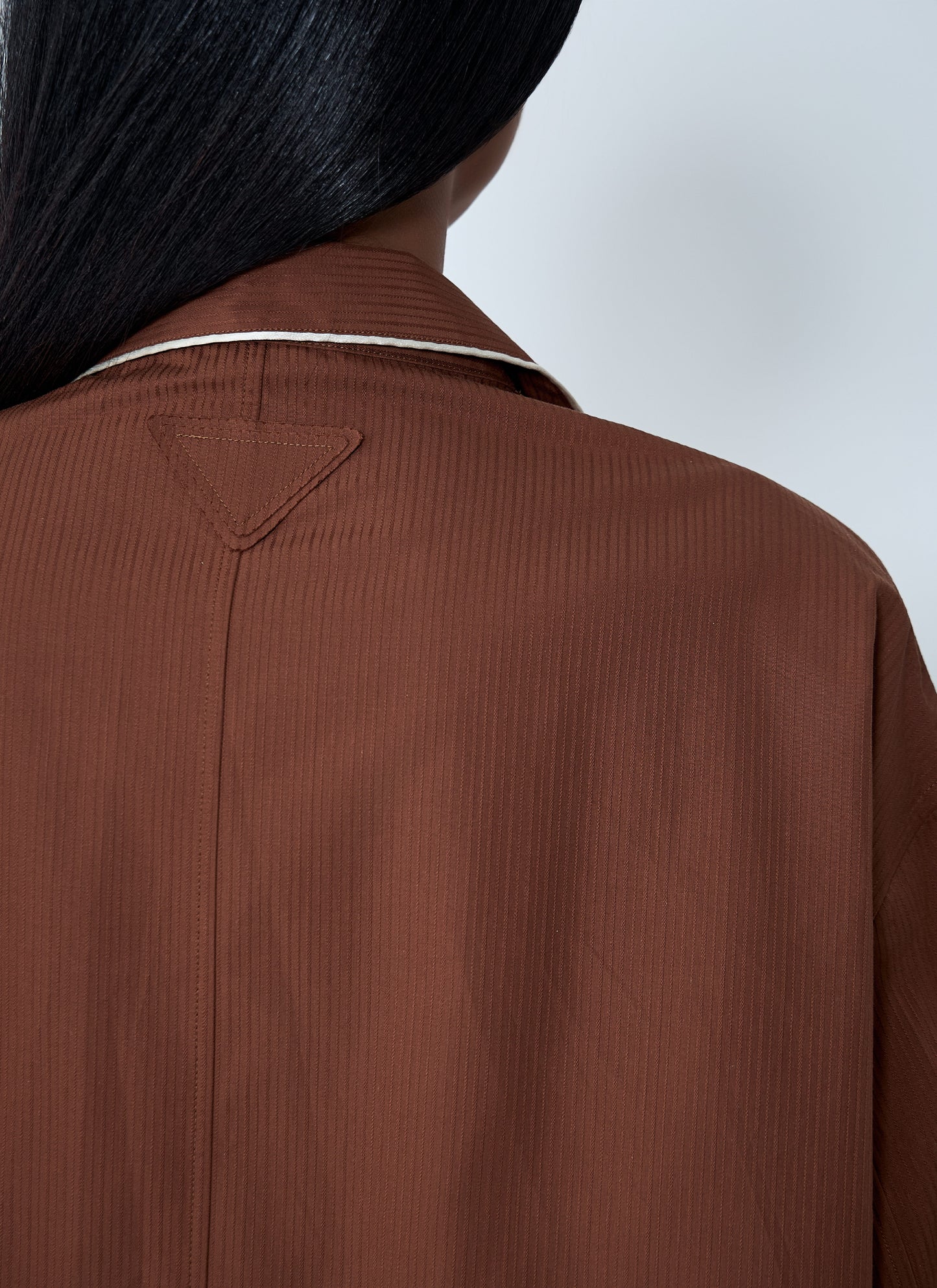 Prada Women Cotton Shirt With Contrast Trim PRADA