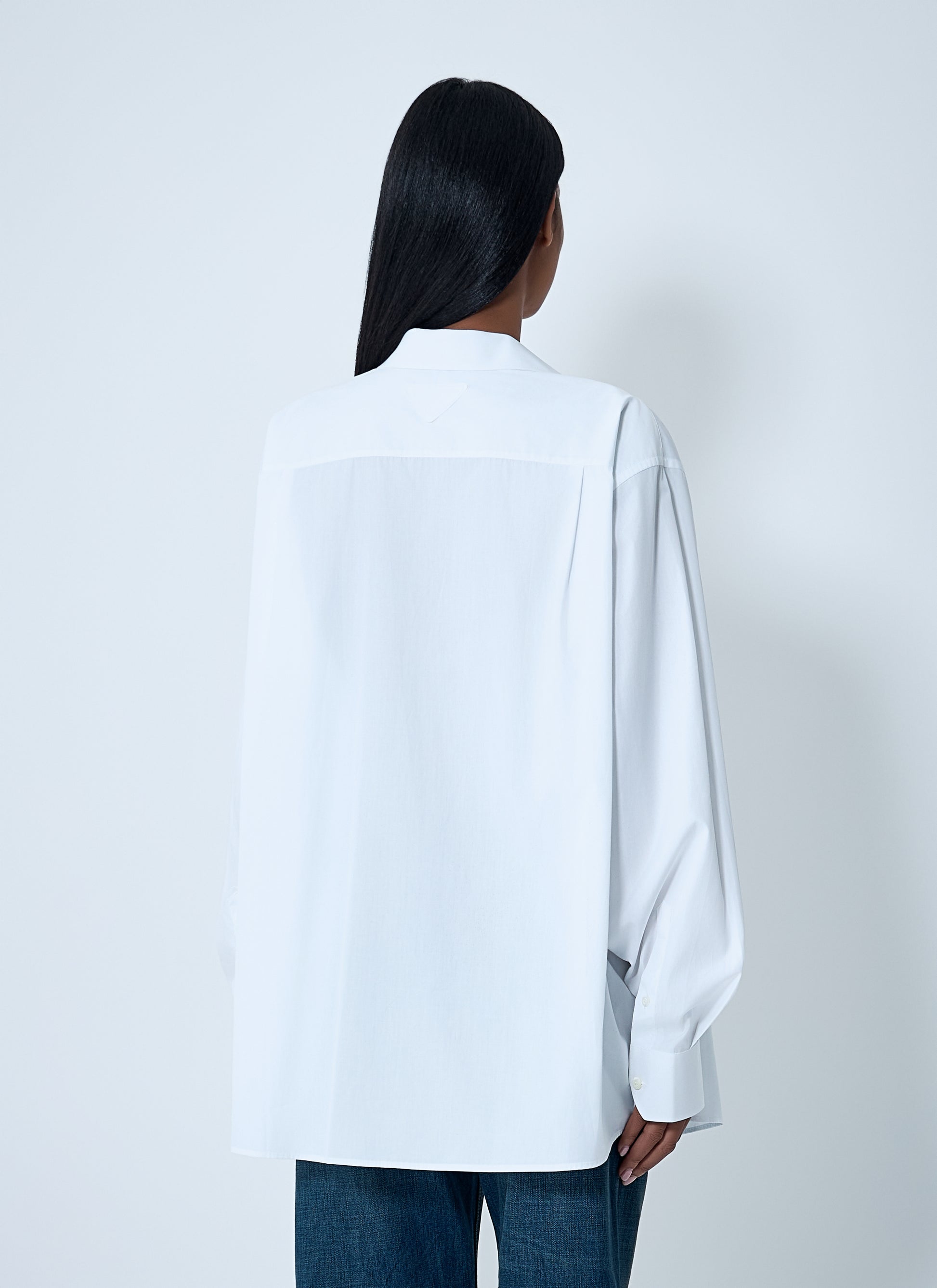 Prada Women Poplin Shirt PRADA